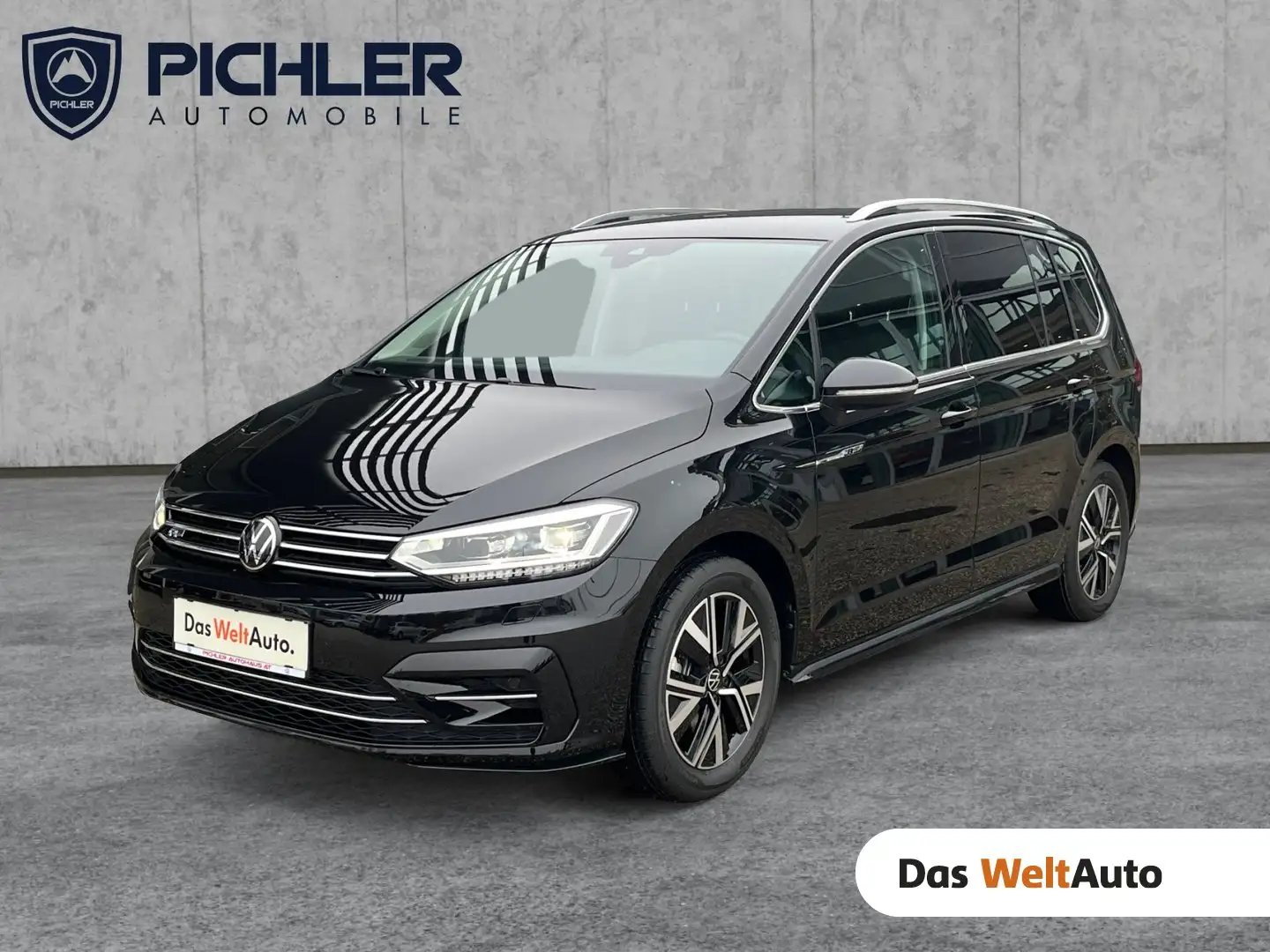 Volkswagen Touran R-Line TDI DSG Schwarz - 1