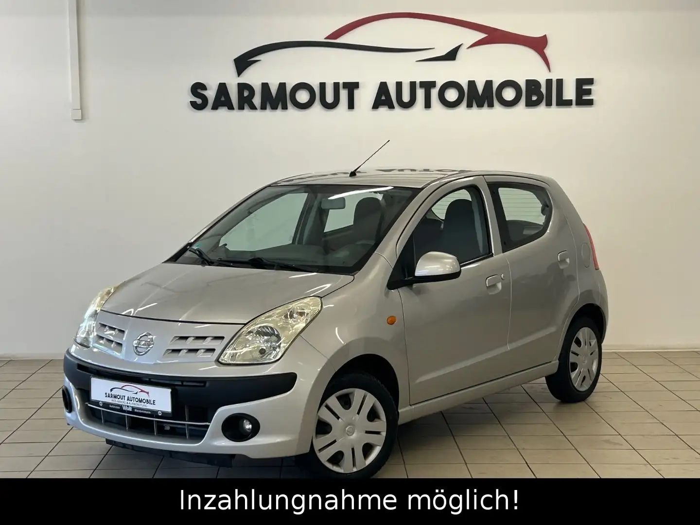 Nissan Pixo Acenta klima TÜV Feb.2027 Argent - 1