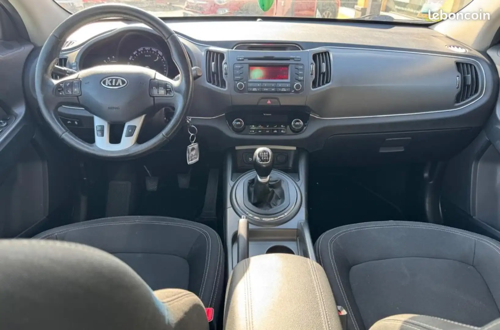 Kia Sportage III 2.0 CRDI 136CH ACTIVE Blanc - 2