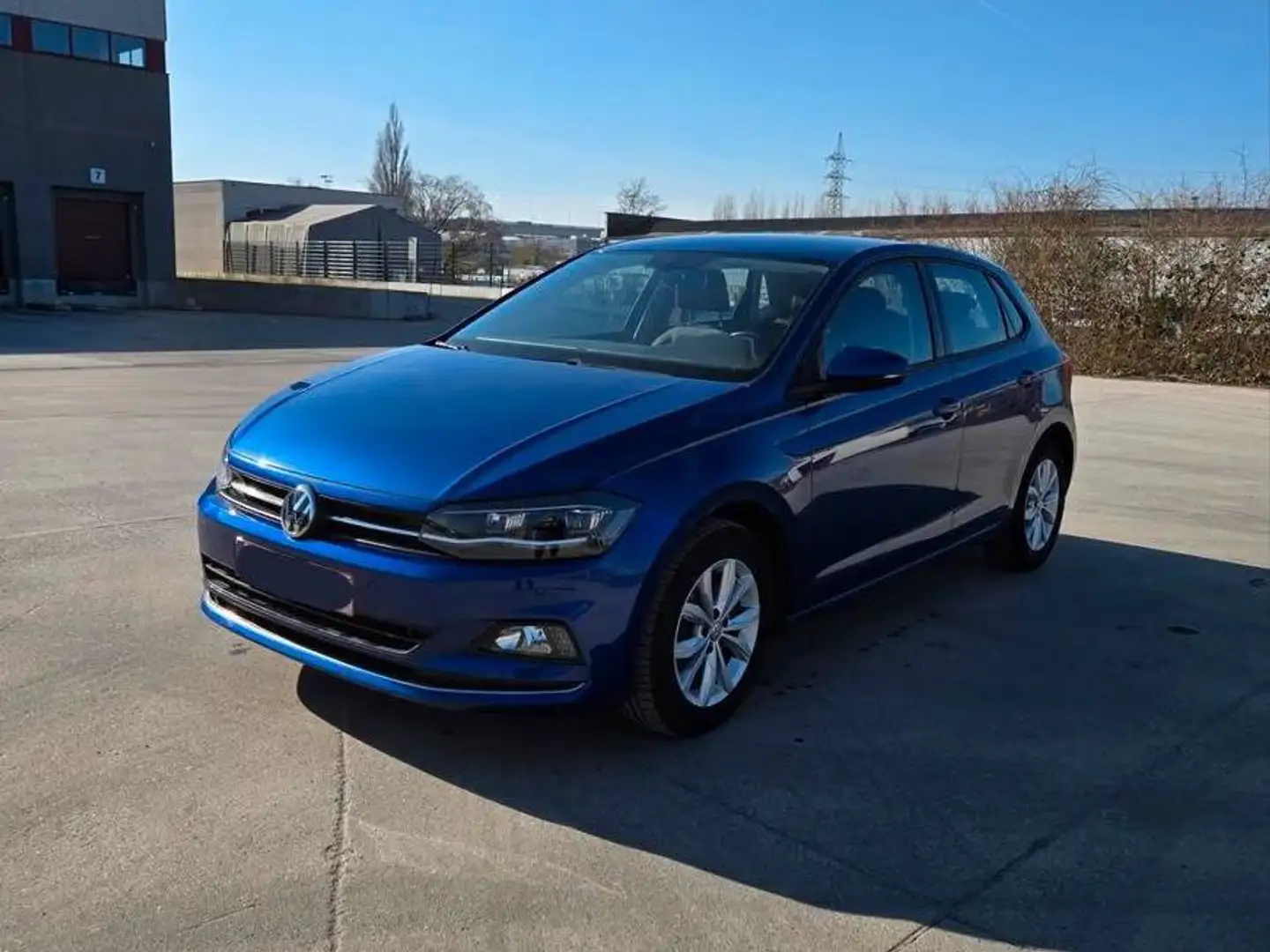 Volkswagen Polo 1.6+TDi+SCR+Comfortline Bleu - 1