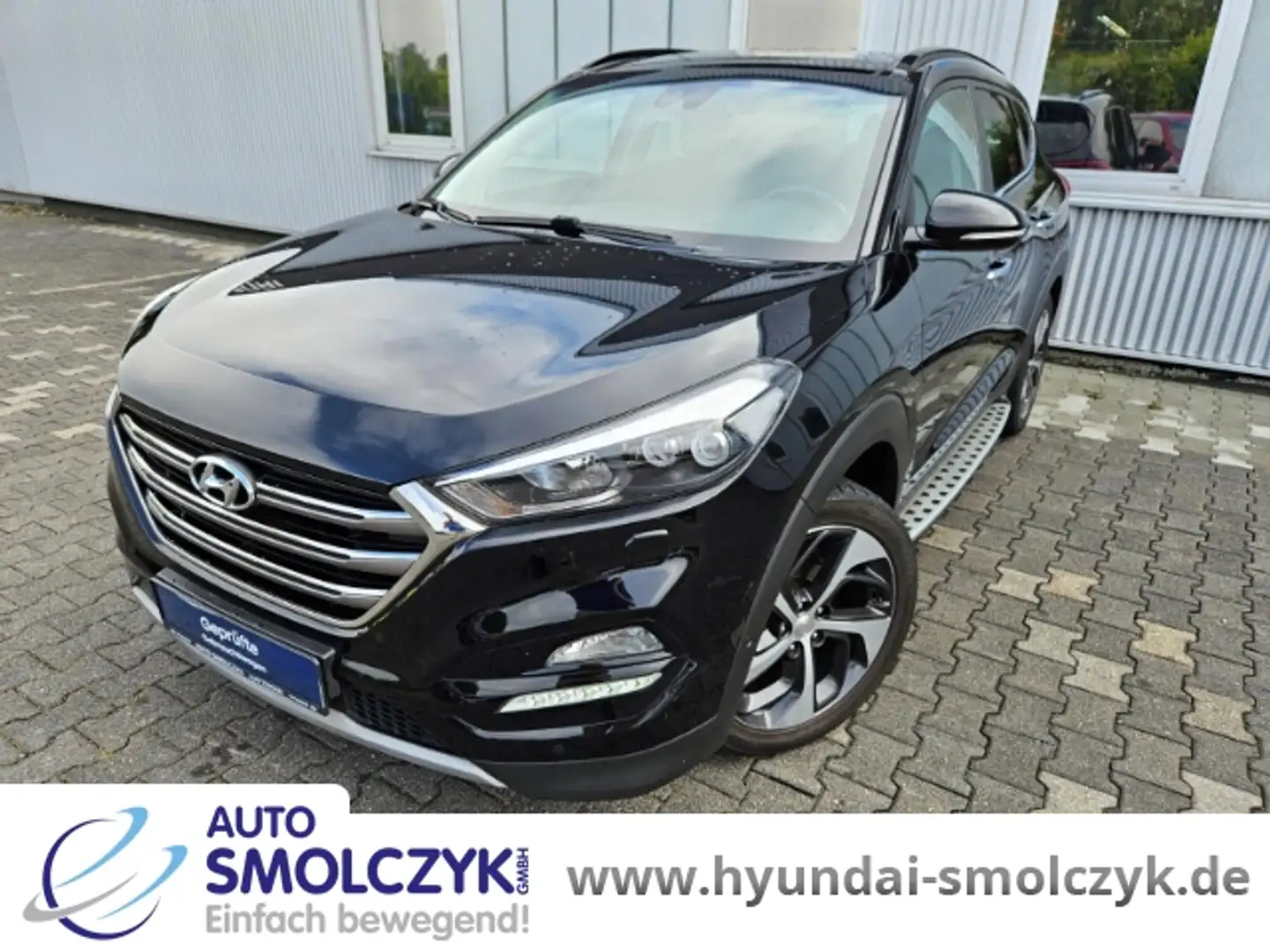 Hyundai TUCSON 1.6 T 7-DCT 4WD PREMIUM NAVI+KAMERA+LEDER Black - 1