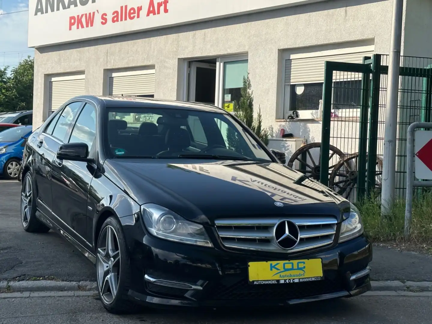Mercedes-Benz C 350 Amg Styling 1.Hand Deutsches Fzg Negru - 1