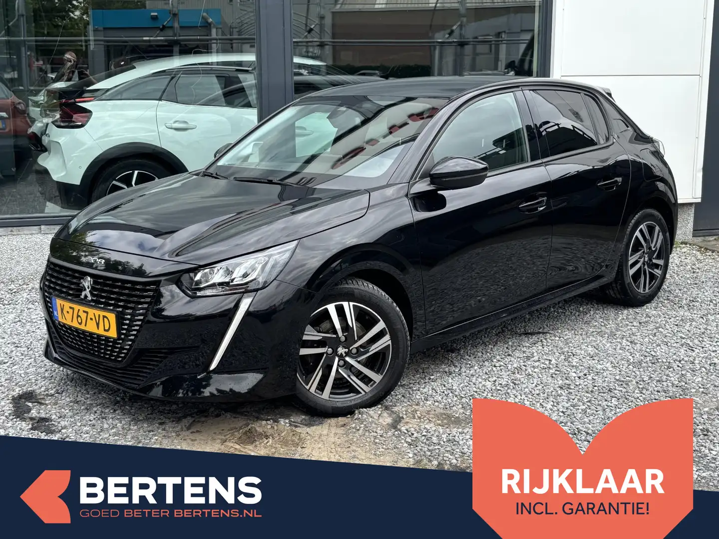 Peugeot 208 1.2 PureTech Allure Pack 100pk | Rijklaar geleverd Zwart - 1