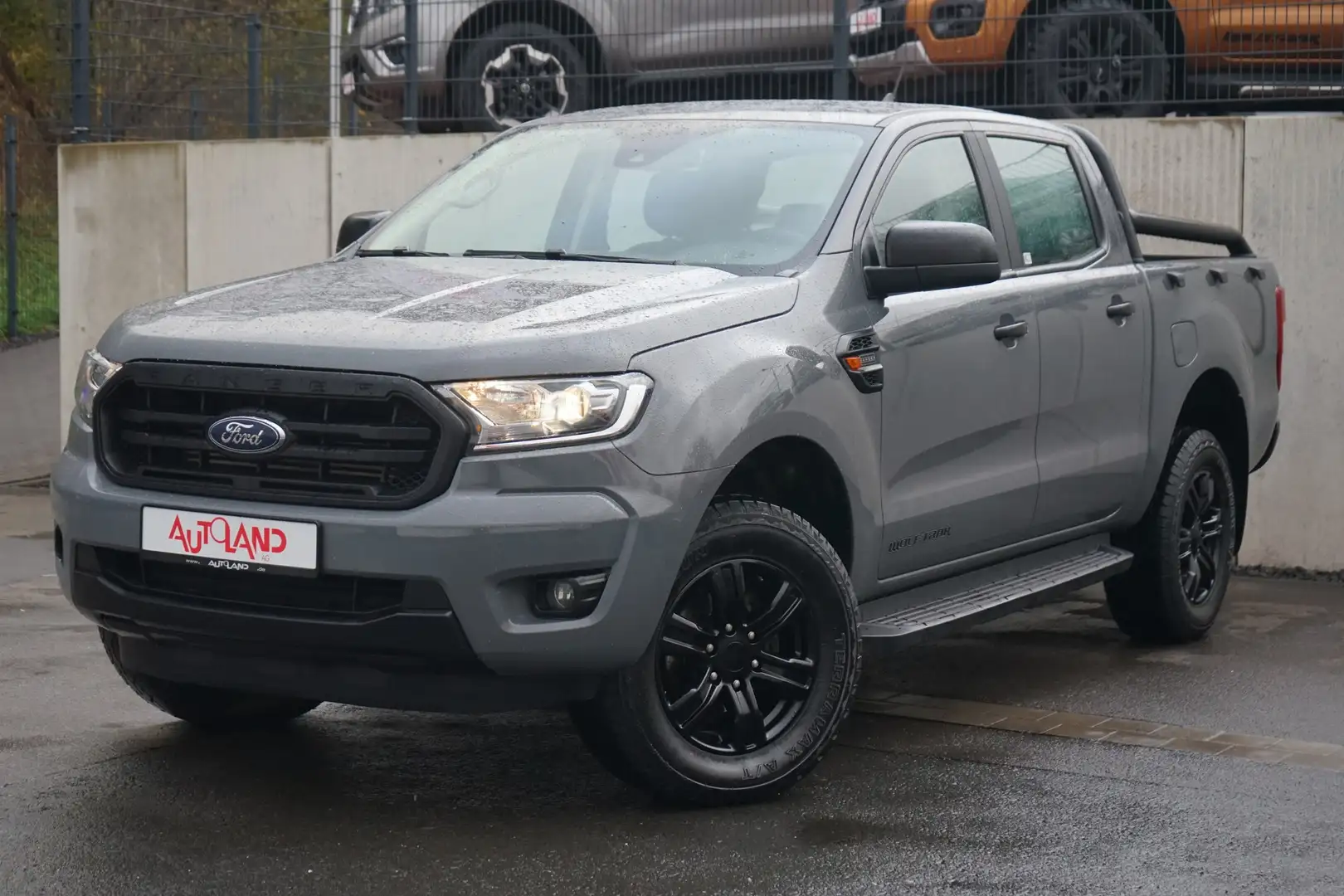 Ford Ranger 2.0 TDCi Wolftrak 4x4 AWD Tempomat AHK Gris - 2