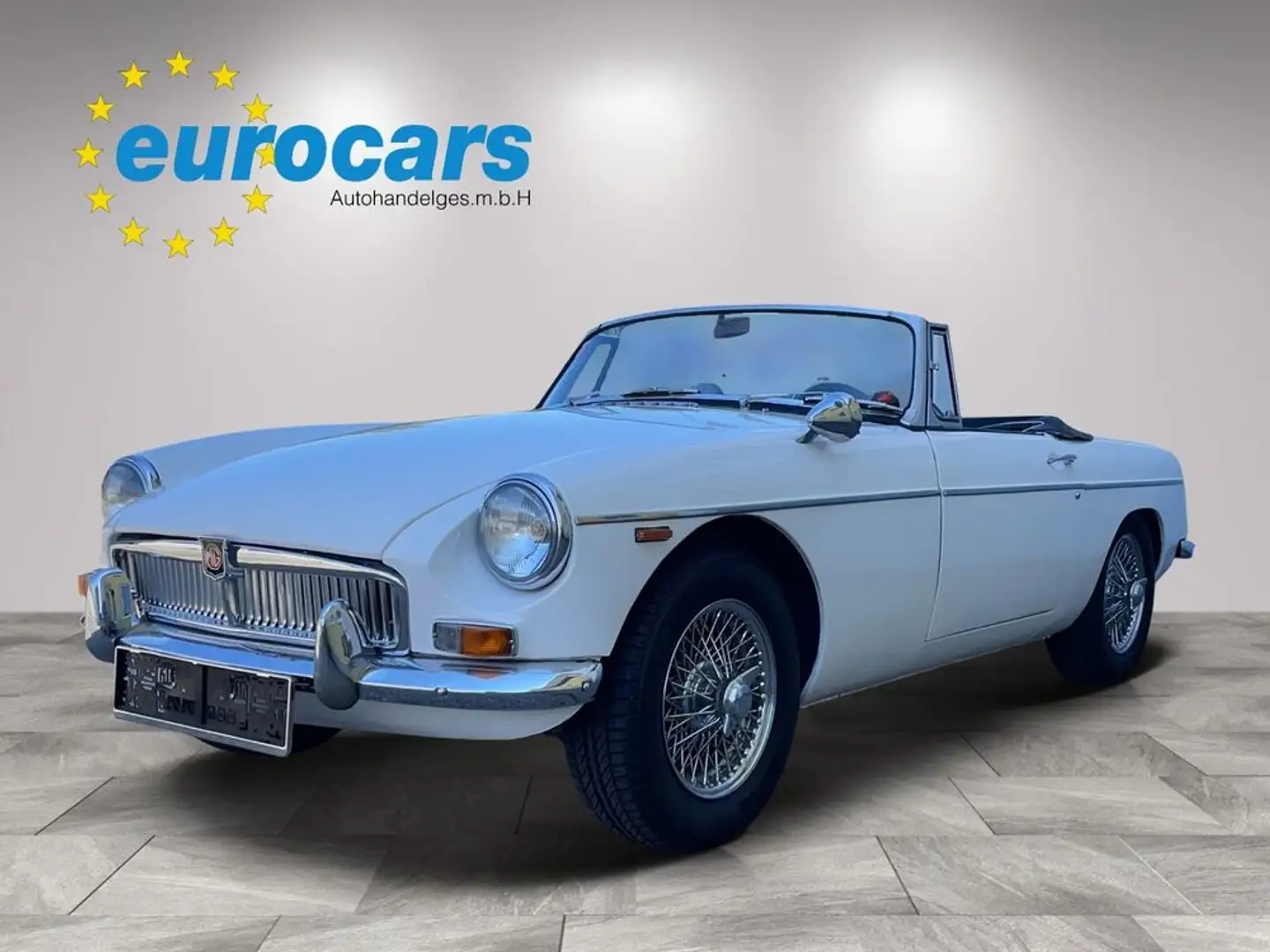 MG B-Cabrio Bílá - 1