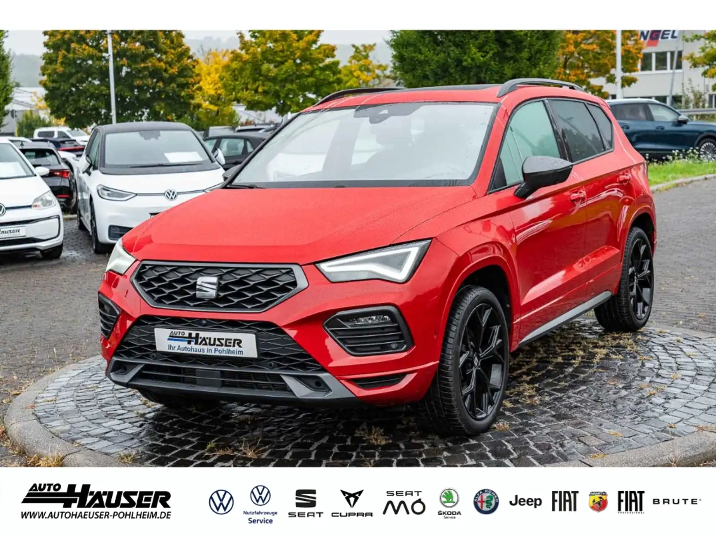 SEAT Ateca FR 2.0 TSI DSG 4Drive PANO EL. HECKKL. BEATS NAVI Rot - 1