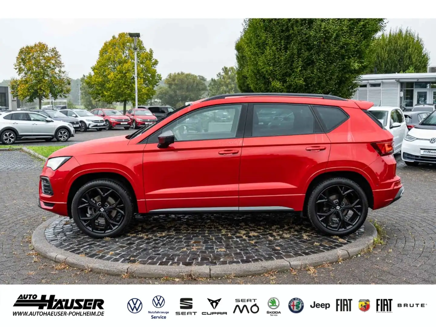 SEAT Ateca FR 2.0 TSI DSG 4Drive PANO EL. HECKKL. BEATS NAVI Rot - 2