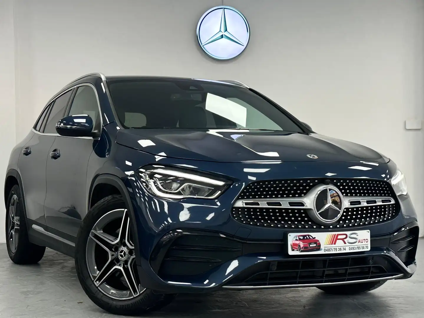 Mercedes-Benz GLA 180 AMG LINE - GARANTIE 12 MOIS - 26.000KM - CAMERA - Blauw - 2