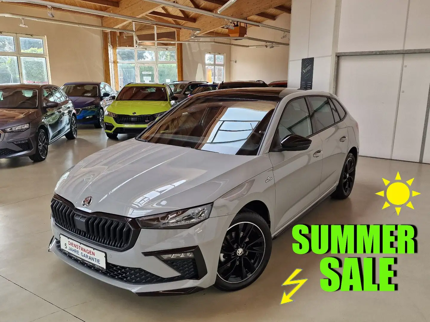 Skoda Scala II Monte Carlo 150PS 5J-GAR Matrix LED KAM Grau - 1