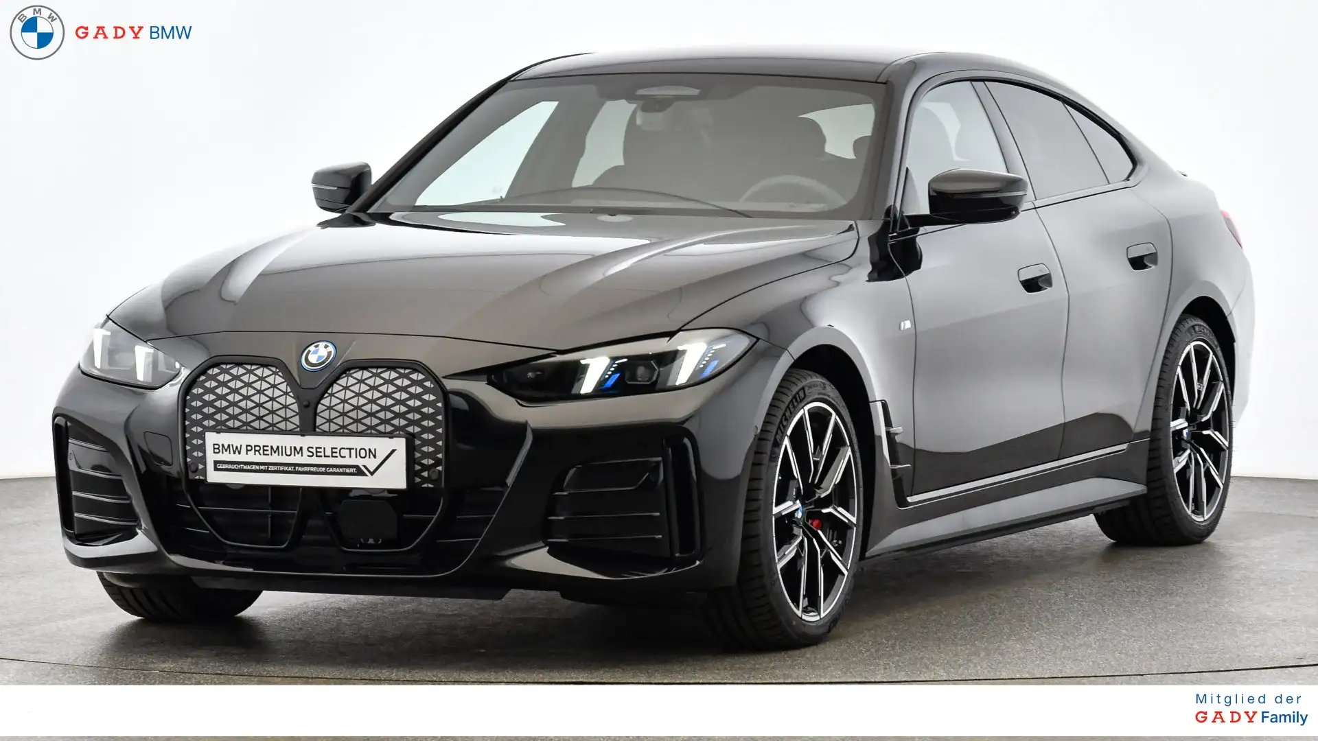 BMW i4 Gran Coupe eDrive35 Schwarz - 1