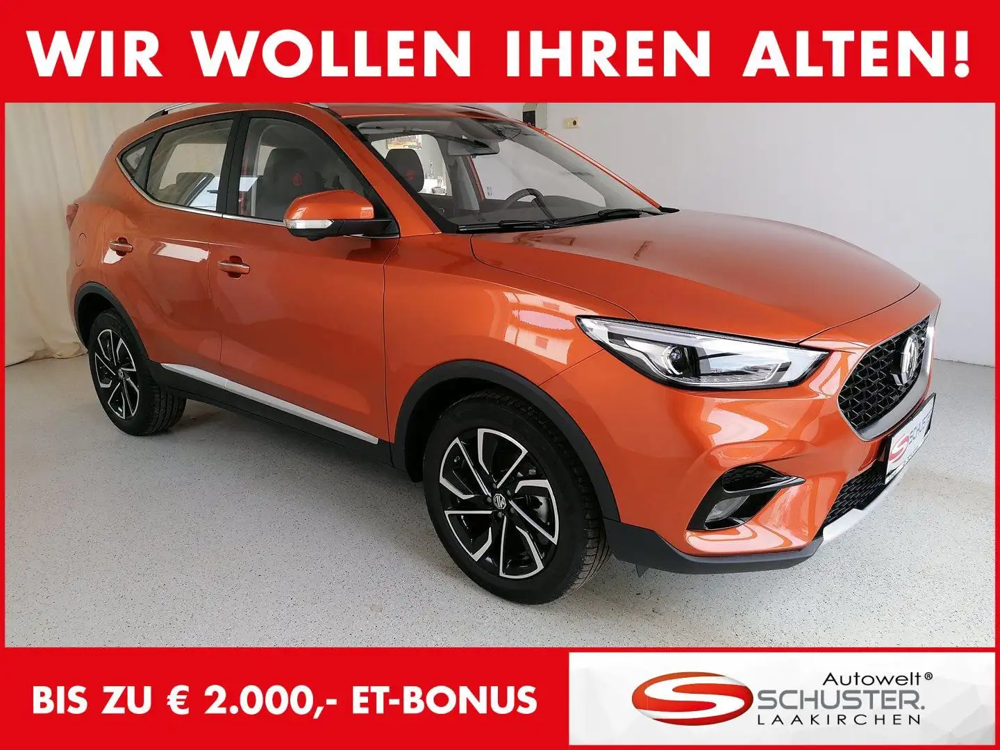 MG ZS 1,5 Luxury*7-Jahre/150.000km MG Garantie* Orange - 1