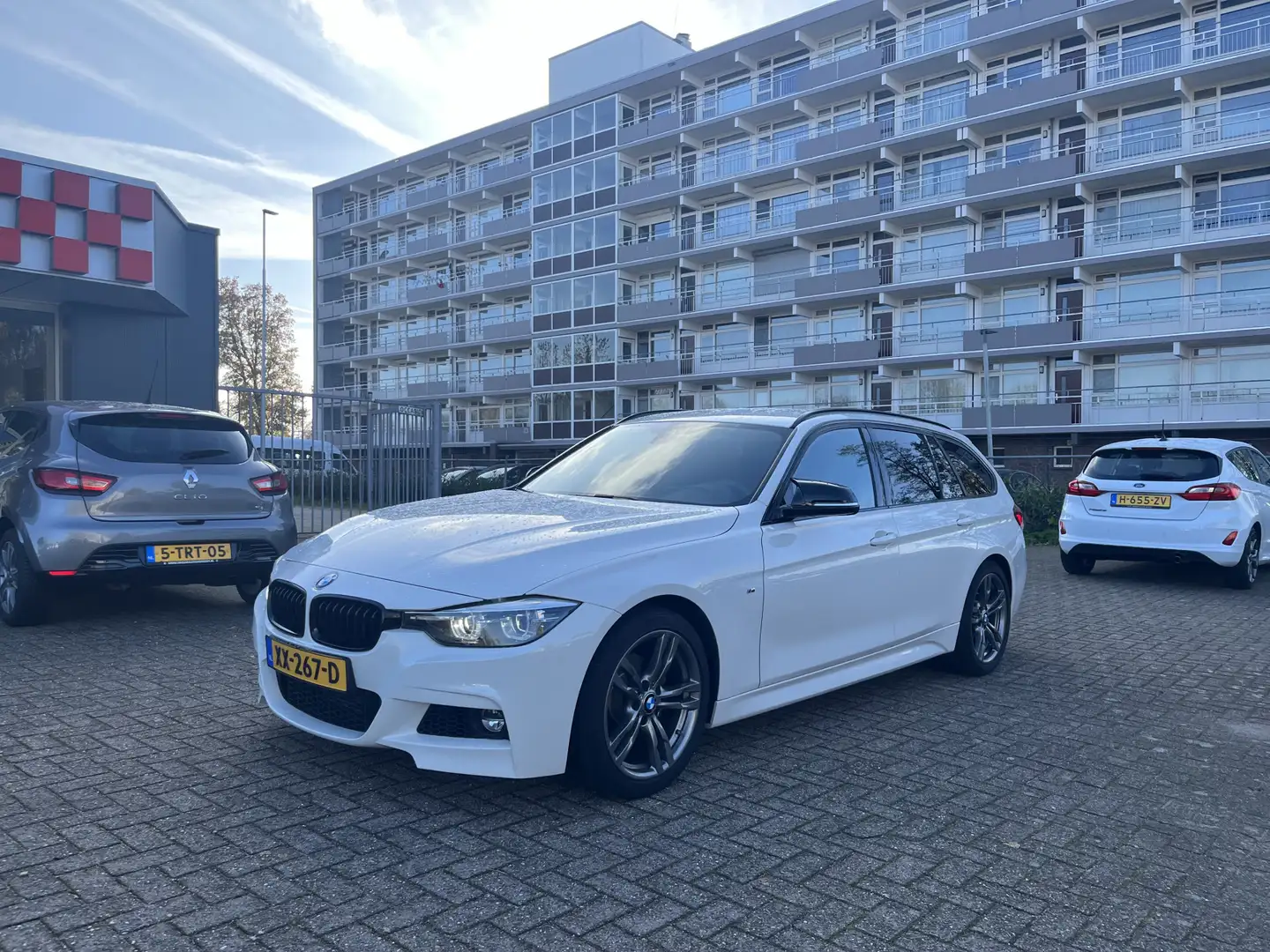 BMW 318 3-serie Touring 318i M Sport Edition Lmv Navi Auto Blanc - 1