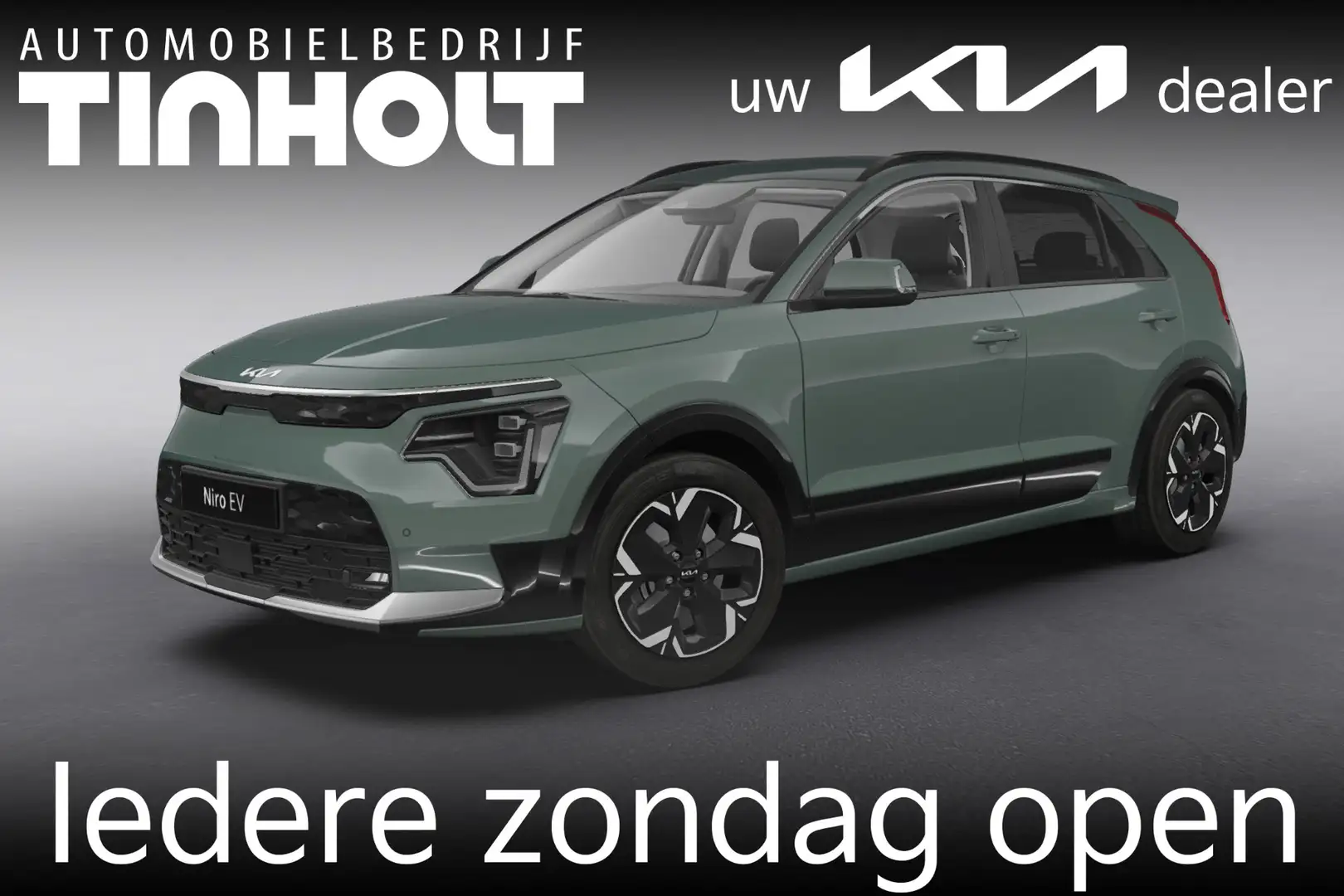 Kia e-Niro EV Air 64.8 kWh - Direct uit voorraad leverbaar - Groen - 1
