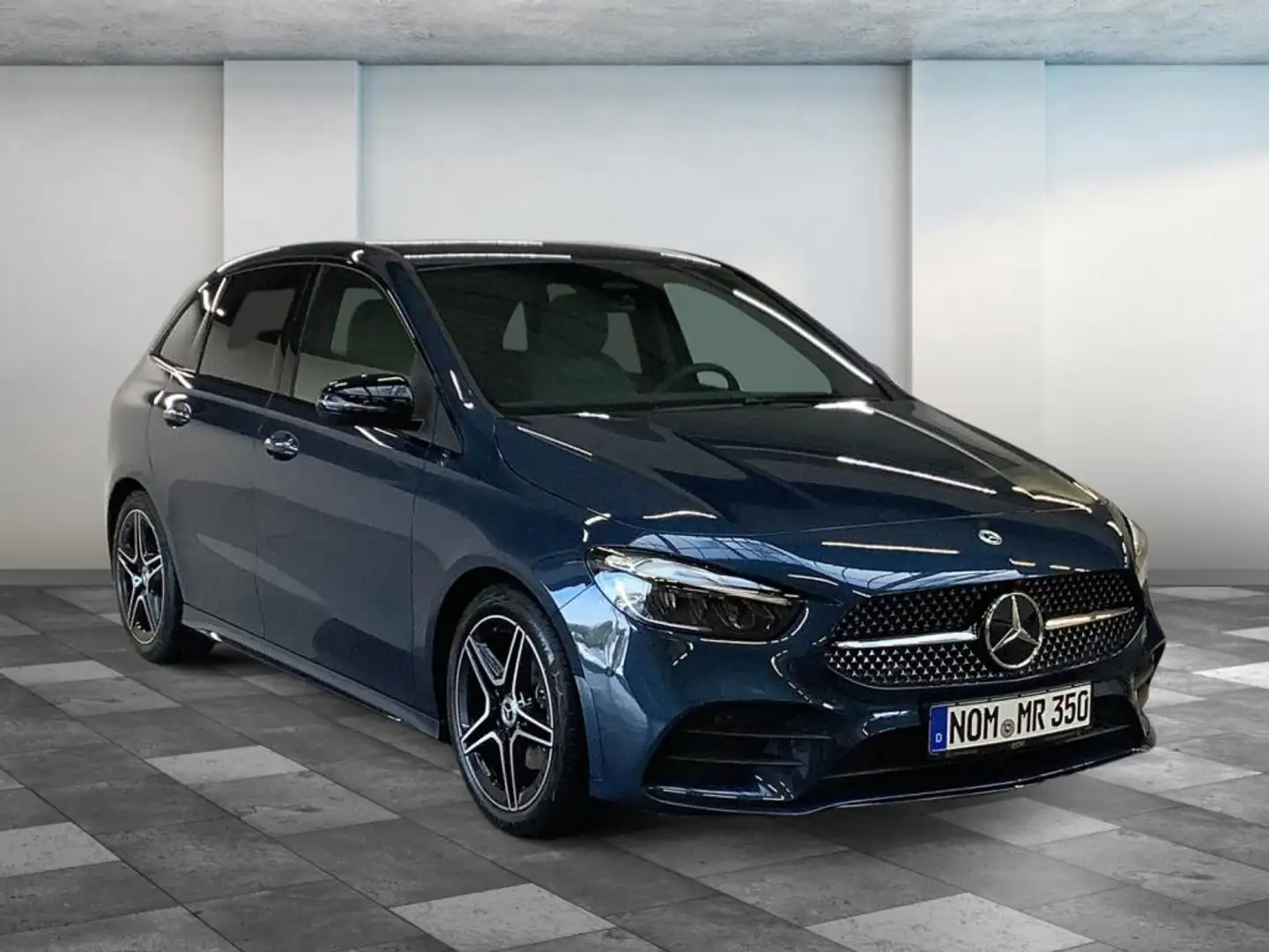 Mercedes-Benz B 200 d AMG/Night/8G/LED/Kamera/Premium-Navi/ Blauw - 2