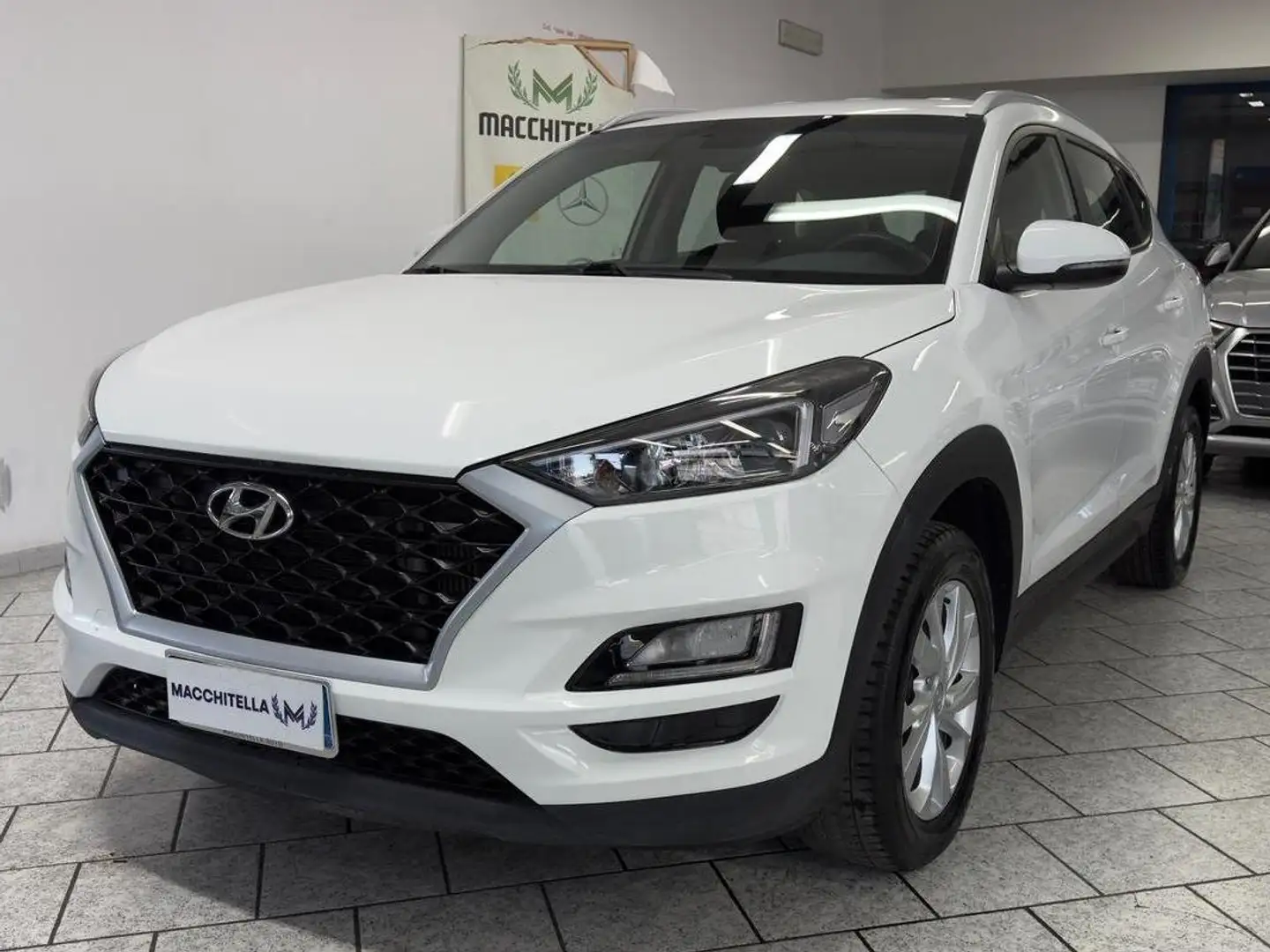 Hyundai TUCSON Tucson II 2018 1.6 crdi 48V XTechno 2wd 115cv my20 Blanc - 1