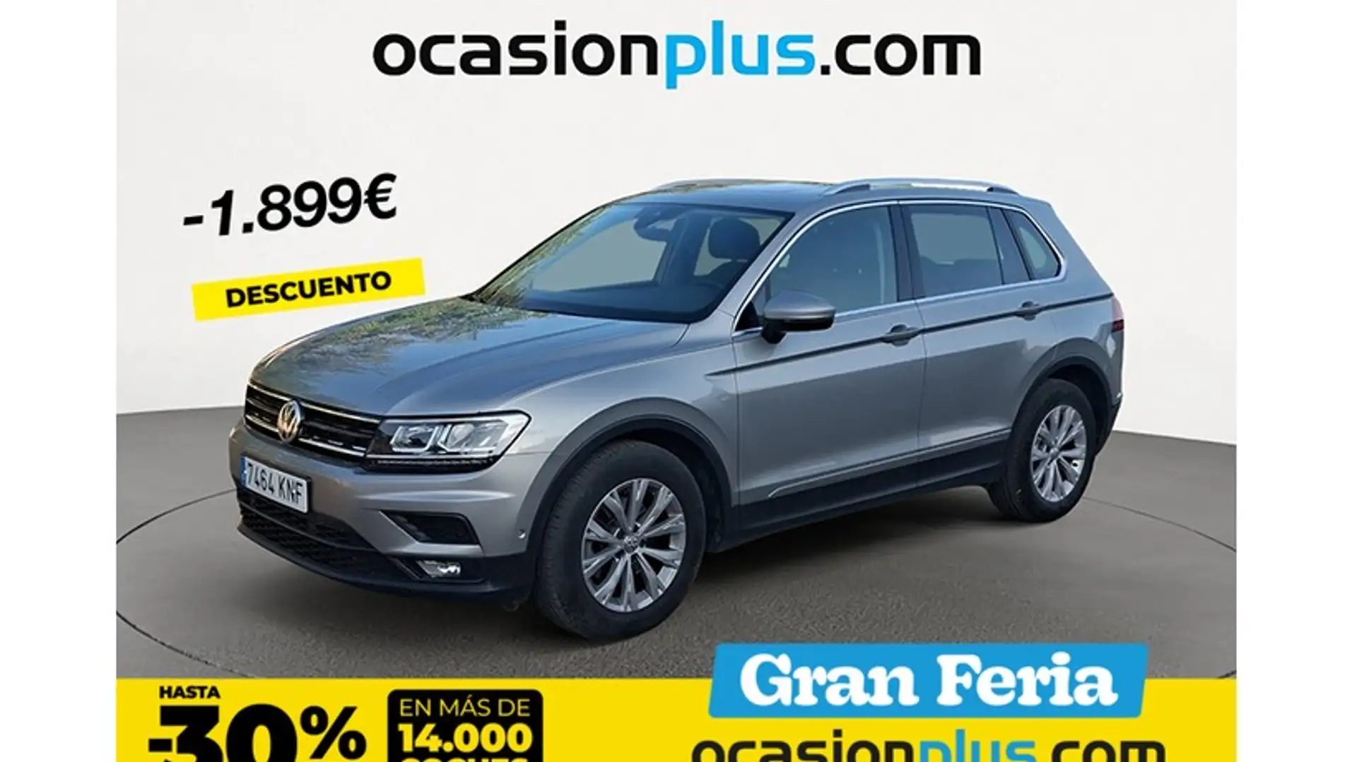 Volkswagen Tiguan 1.4 TSI Tech&Go 92kW Plateado - 1