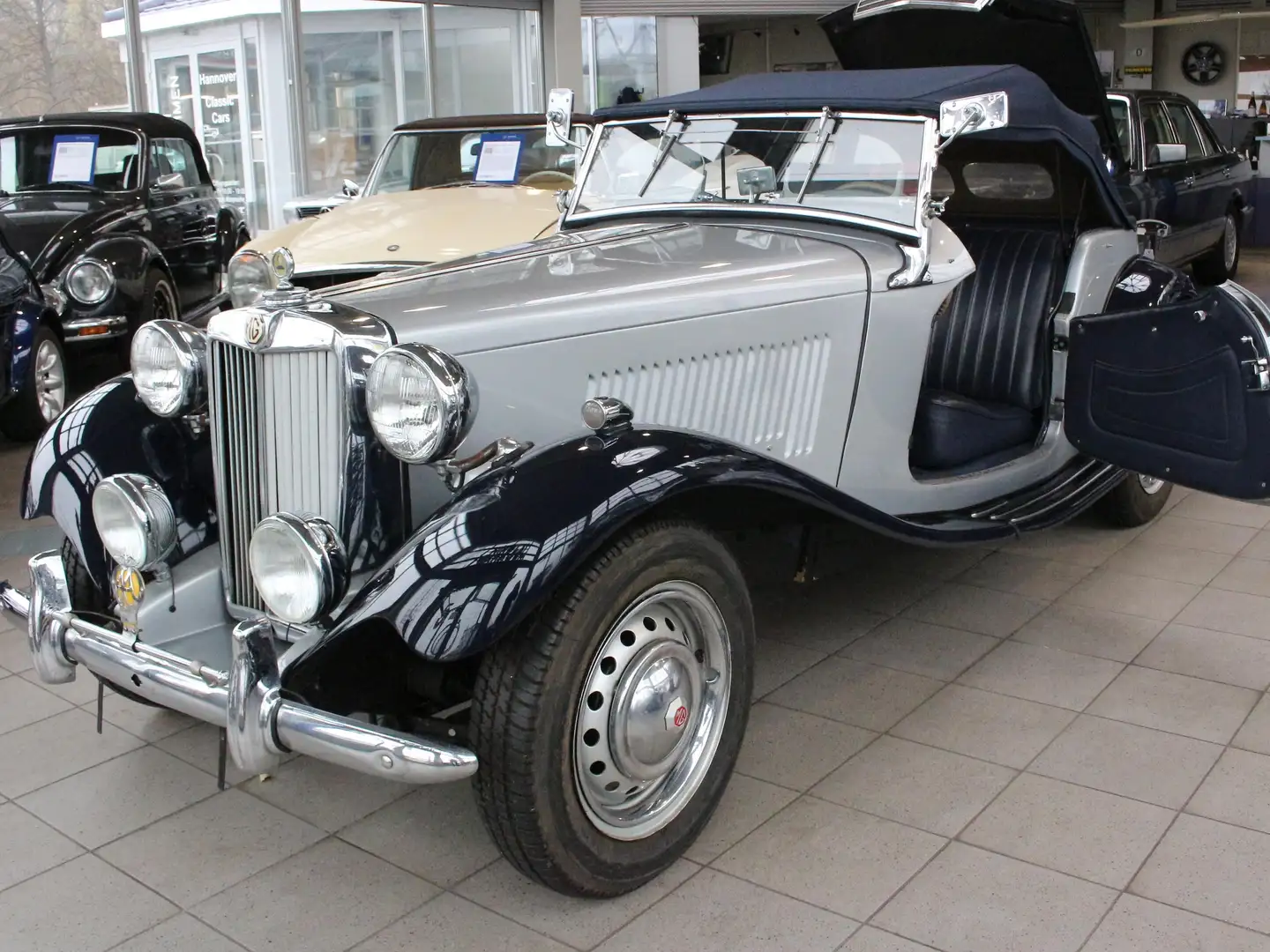 MG TD TD Roadster Silber - 1