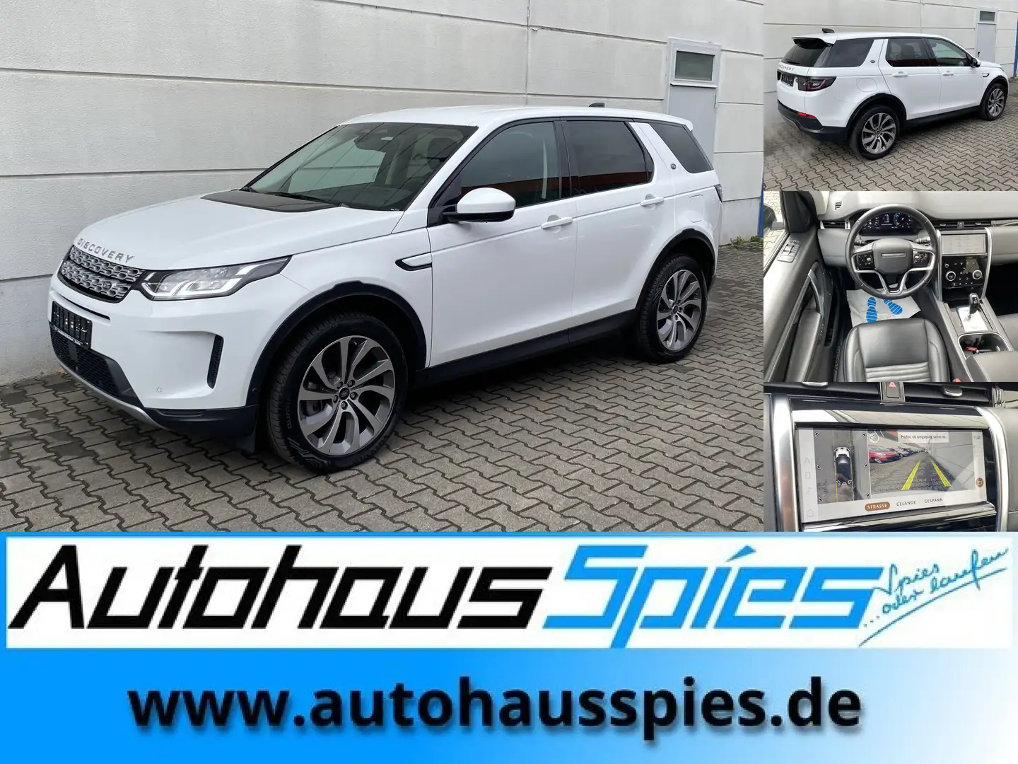 Land Rover Discovery Sport Sport 1.5 P300e Hybrid AWD S 360Kam HeadUp TotwAss Weiß - 1