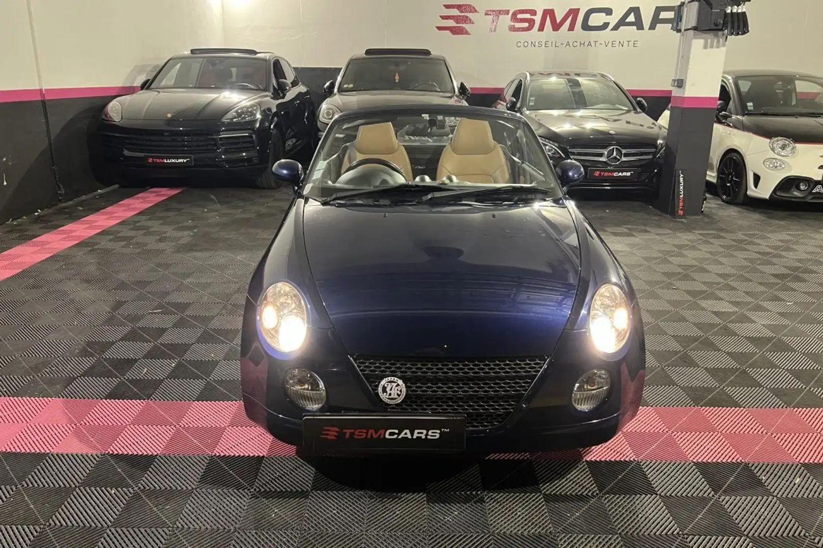 Daihatsu Copen 0.7i VVT . Bleu - 2