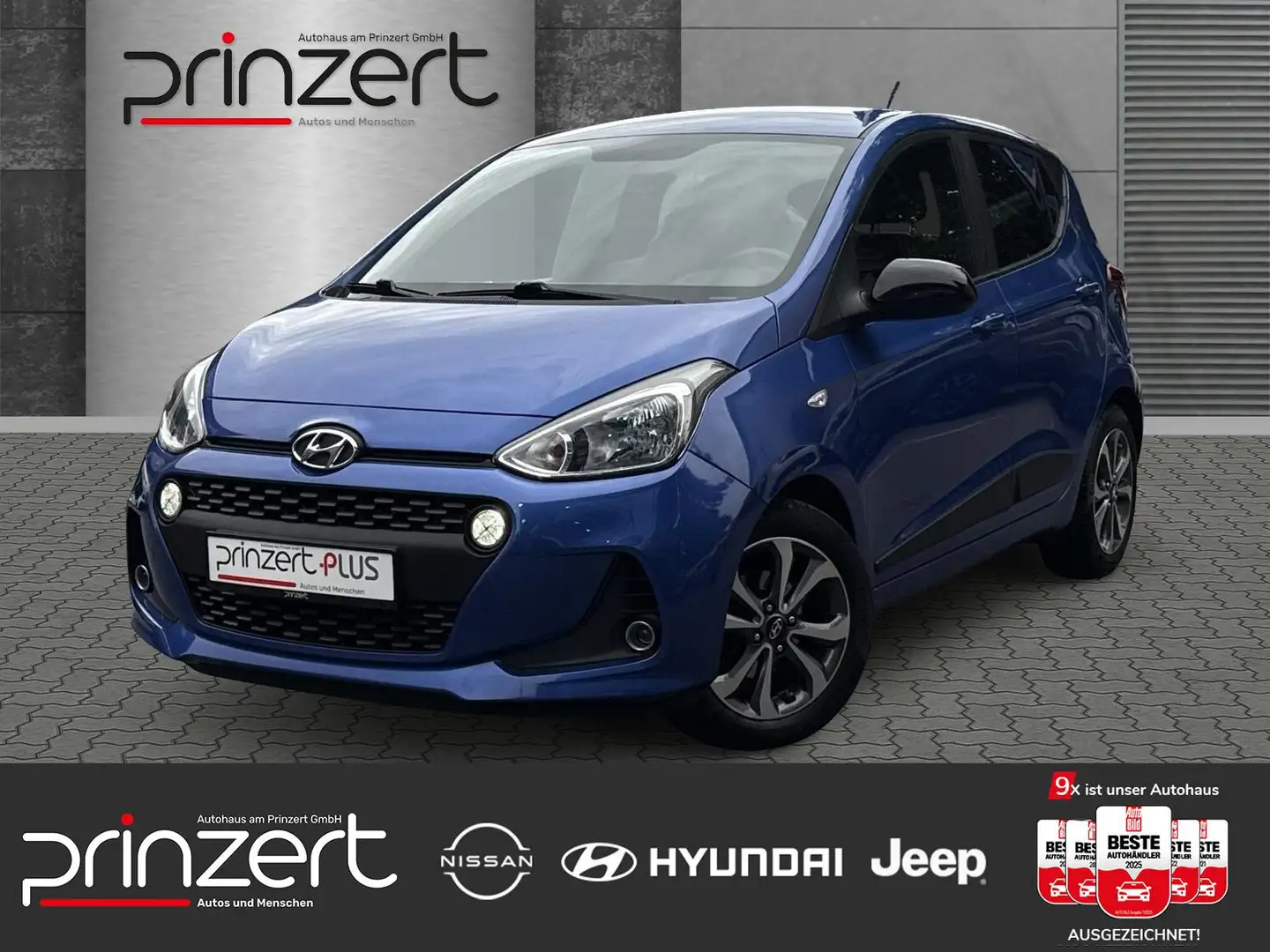 Hyundai i10 1.0 MT5 "Passion+" Navi*Lenkradheizung*LM15" Blau - 1