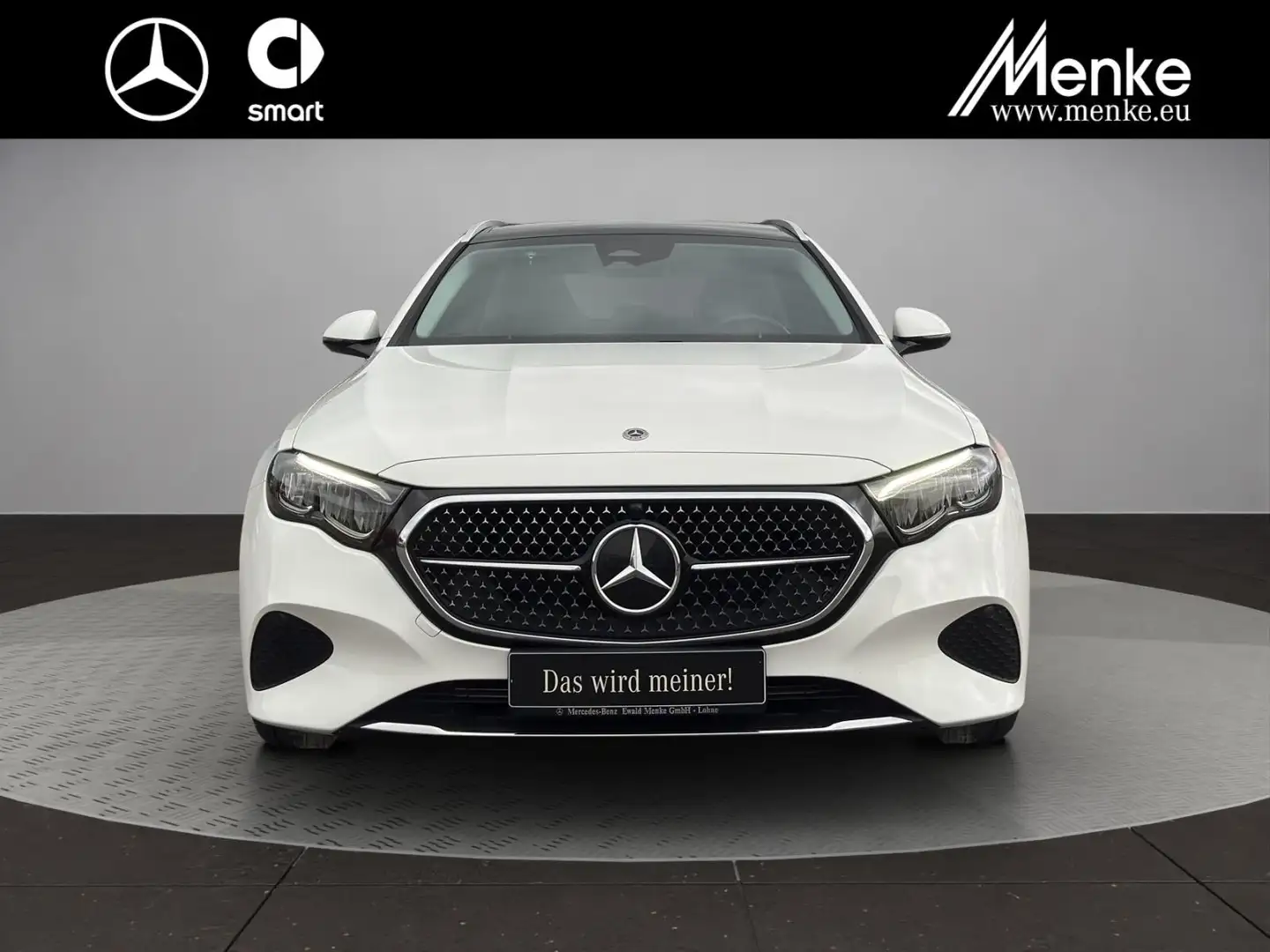 Mercedes-Benz E 220 d T-Mod Avantgarde Pano+AHK+Distro+KeyGo Blanc - 2