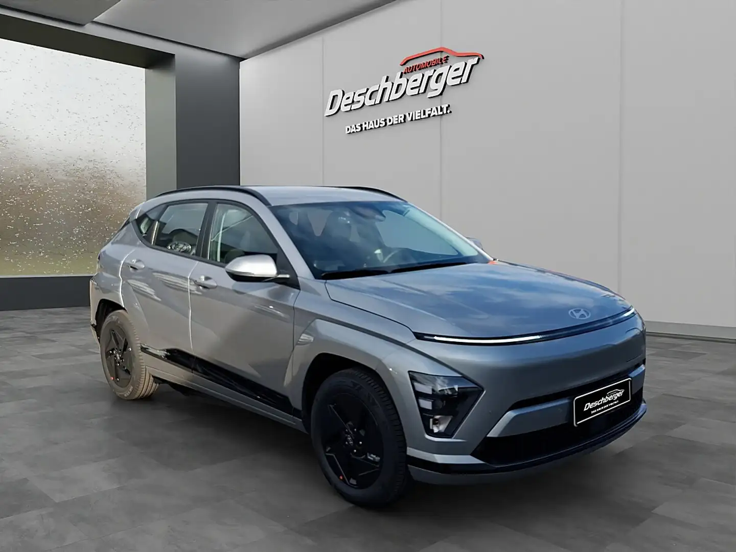 Hyundai KONA Kona Elektro 48,6 kWh Smart Line Elektro 2WD Silber - 2