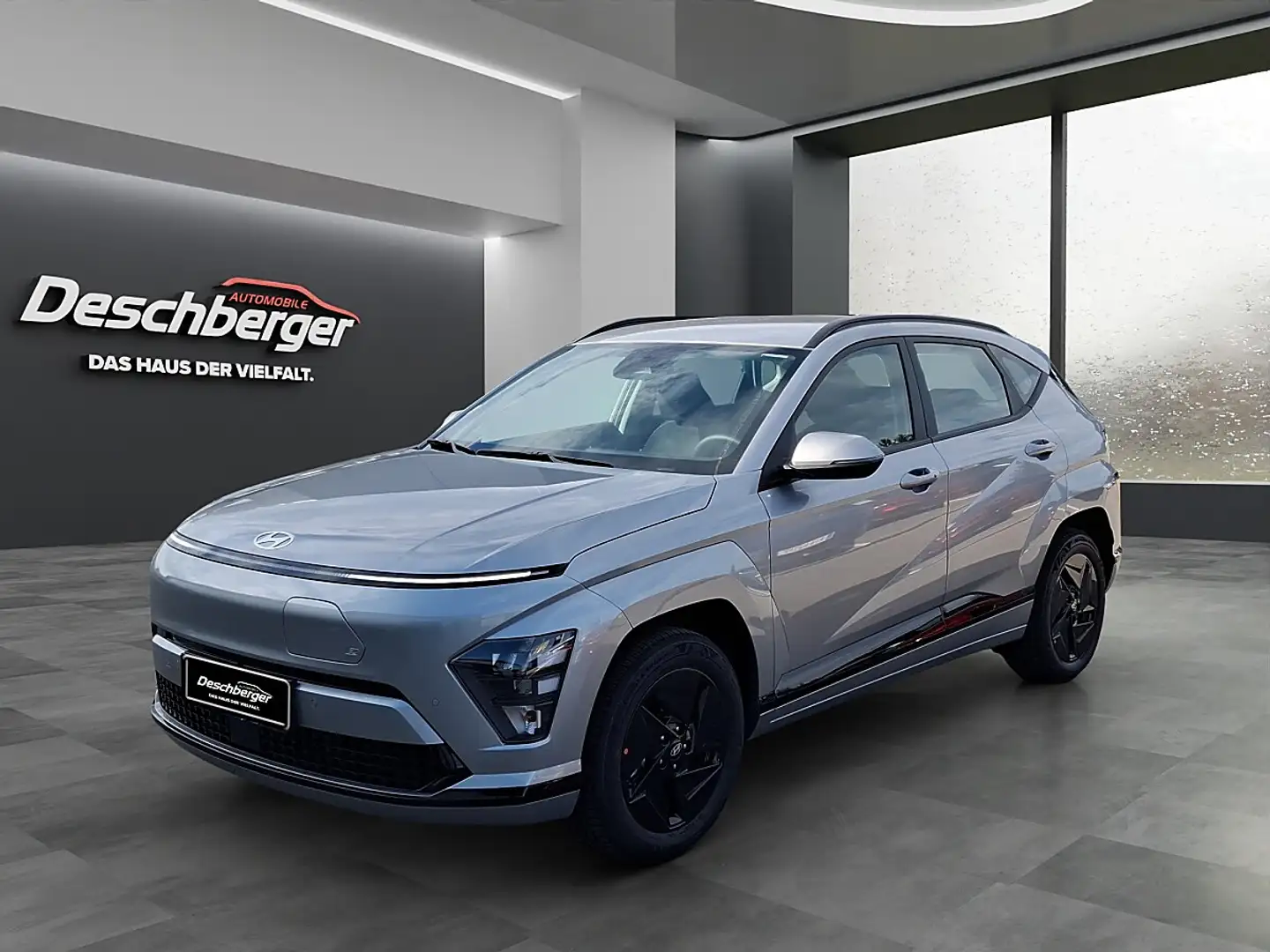 Hyundai KONA Kona Elektro 48,6 kWh Smart Line Elektro 2WD Silber - 1