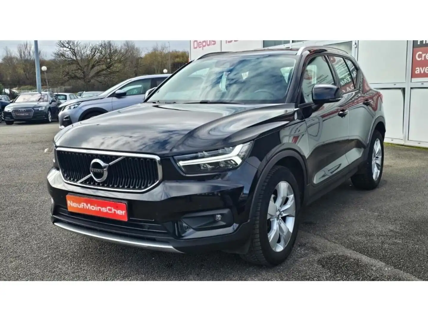 Volvo XC40 Momentum D3 150cv BVA Geartronic 8 + Pack Hiver + Camera de recul + Navigation Schwarz - 2