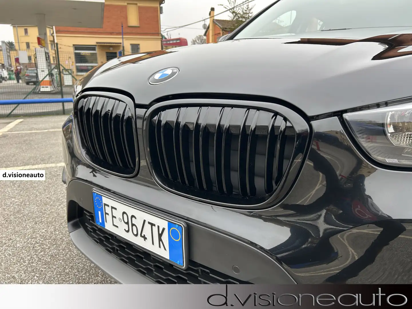 BMW X1 sdrive18d Business auto-Km 61286 tutti certificati Noir - 2