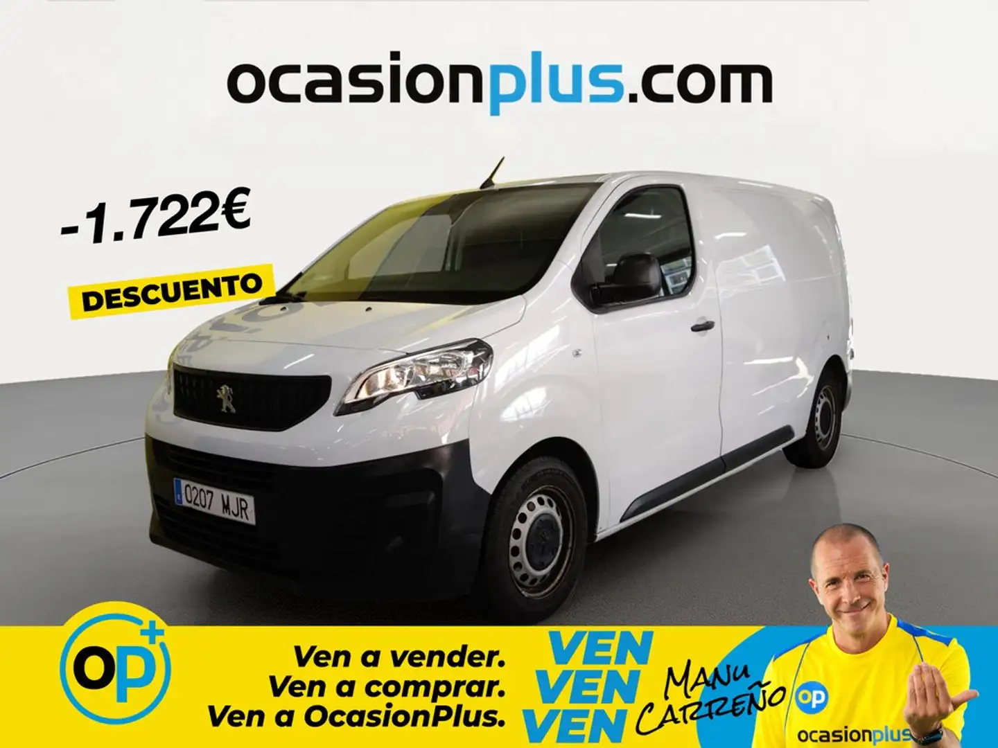 Peugeot Expert Fg. Standard 1.5BlueHDi S&S 100 Blanco - 1