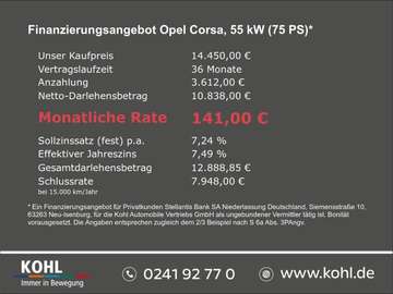 F Elegance 1.2 75PS Rückfahrkam. SHZ PDC LenkradHZ