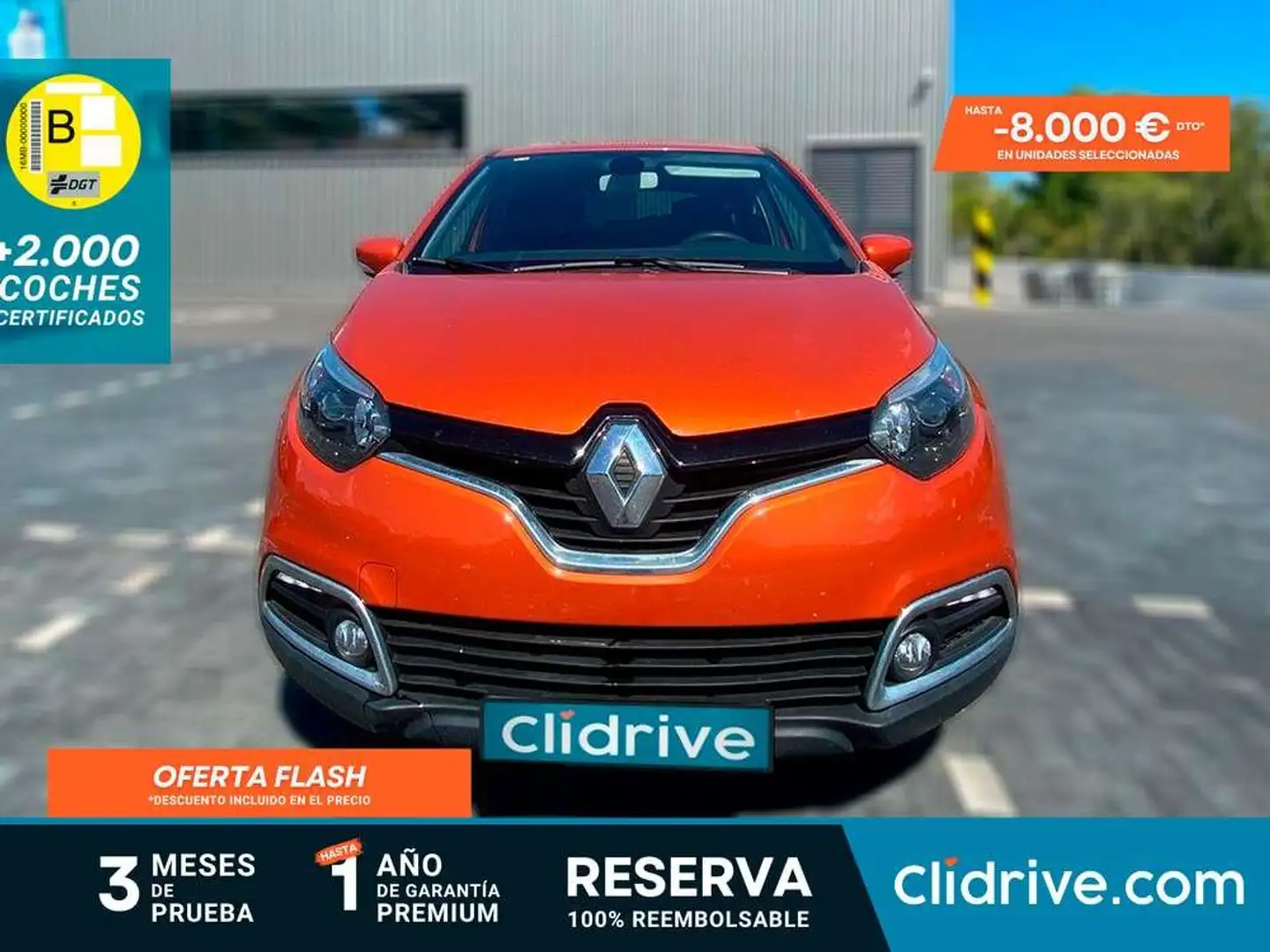 Renault Captur 1.5dCi Energy eco2 Zen 90 Naranja - 1