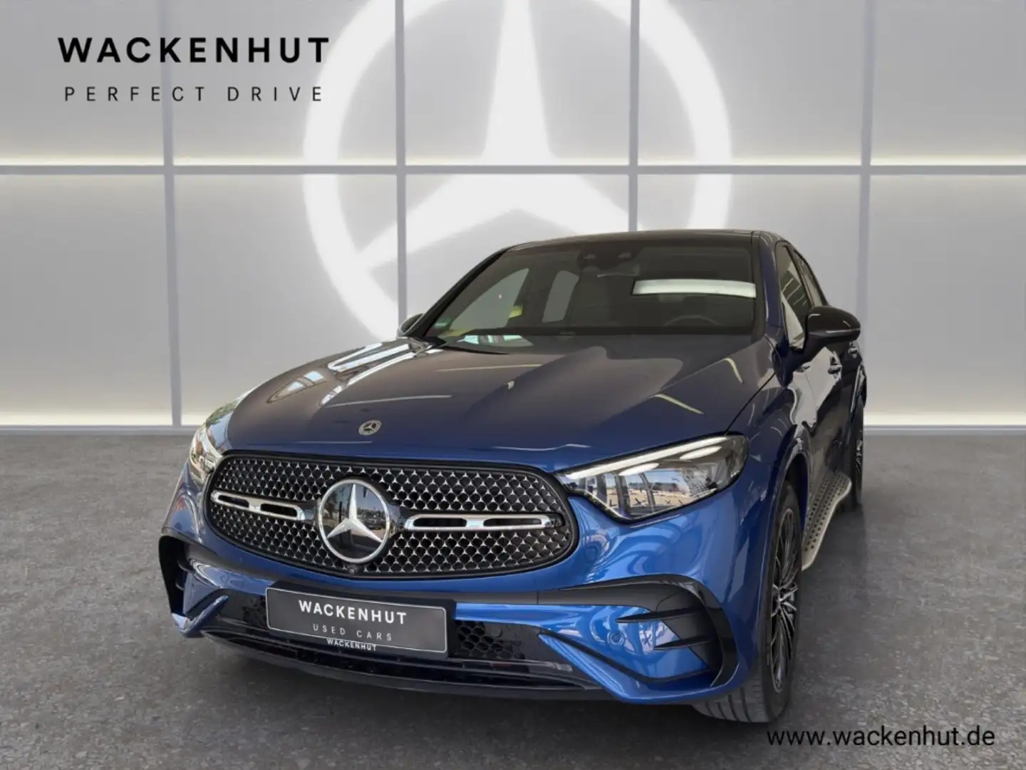 Mercedes-Benz GLC 300 d 4M AMG LINE PREMIUM NIGHT+AHK+AIR+360° Blau - 2