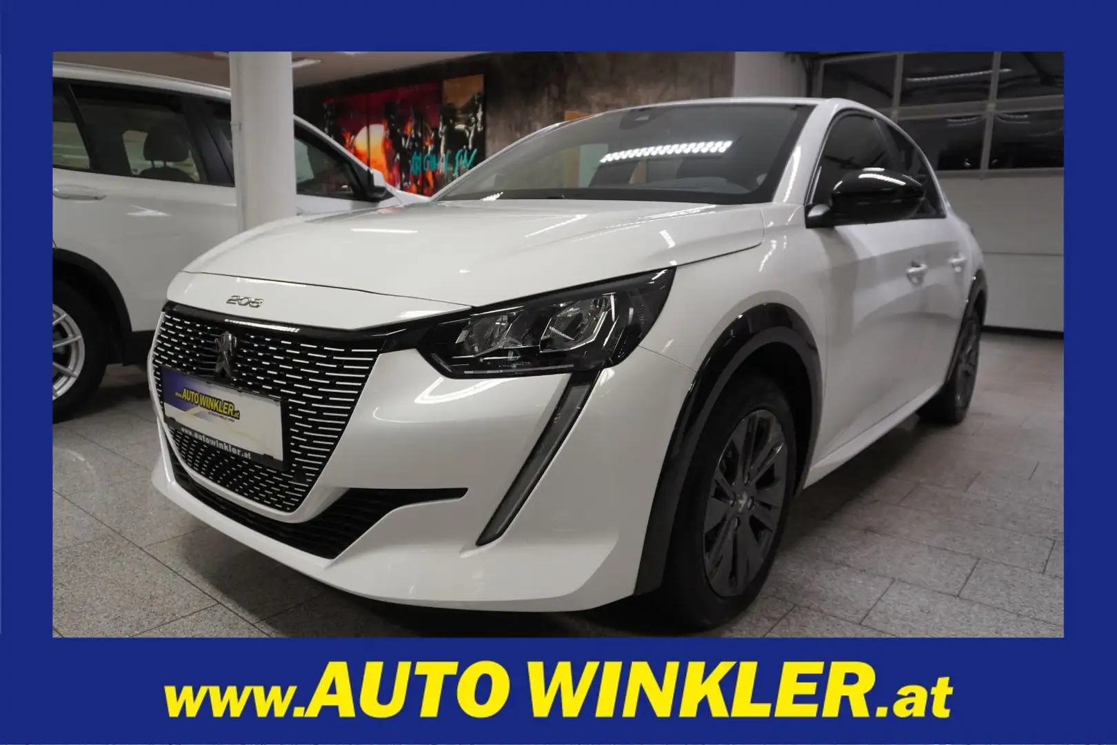 Peugeot e-208 208 e 50kWh LED/Navi Weiß - 1