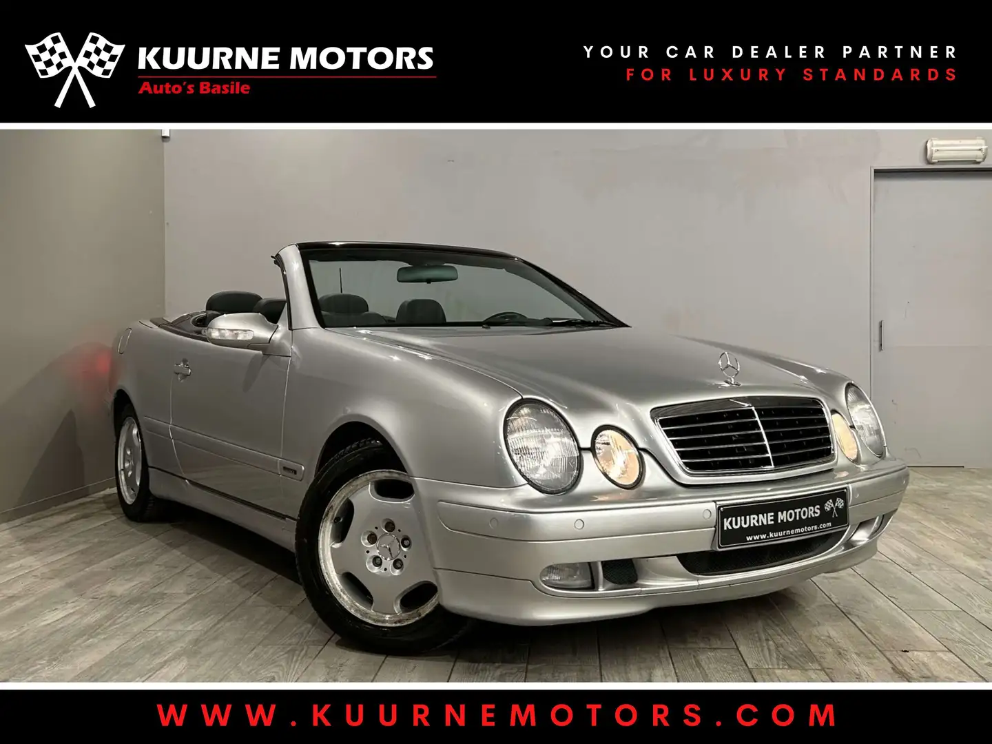 Mercedes-Benz CLK 200 Kompressor Cabrio Elegance Leder/Pdc *youngtimer* Argent - 1