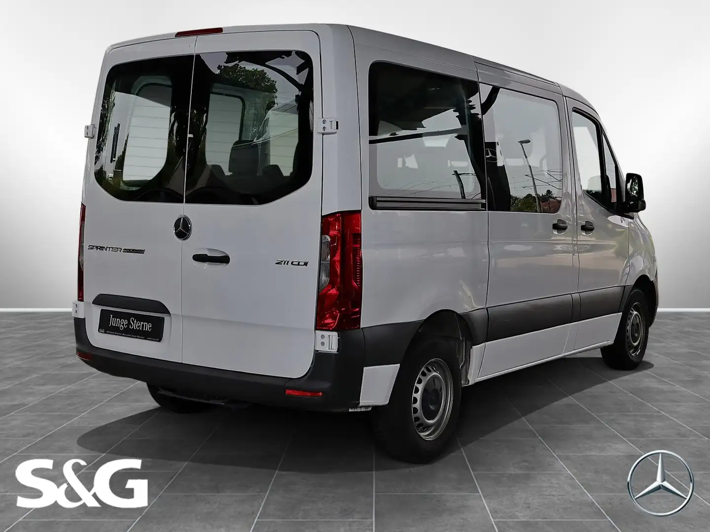 Mercedes-Benz Sprinter 211 CDI Tourer Kompakt Weiß - 2