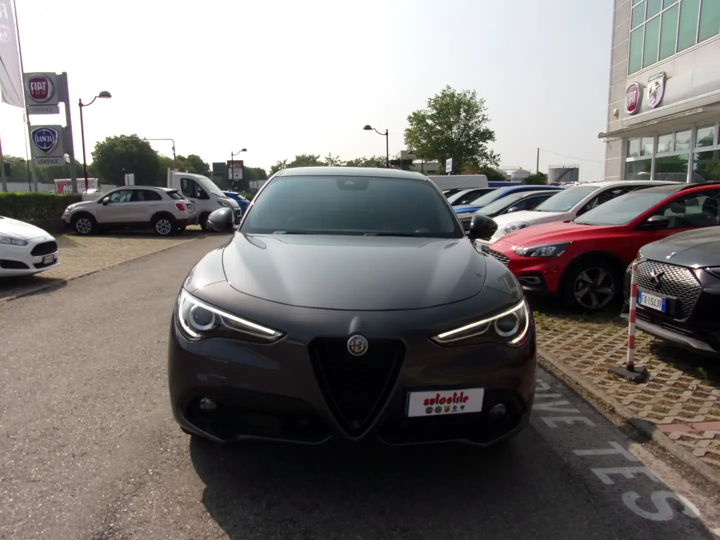 Alfa Romeo Stelvio 2.2 Turbodiesel 210 CV AT8 Q4 Veloce Grigio - 2