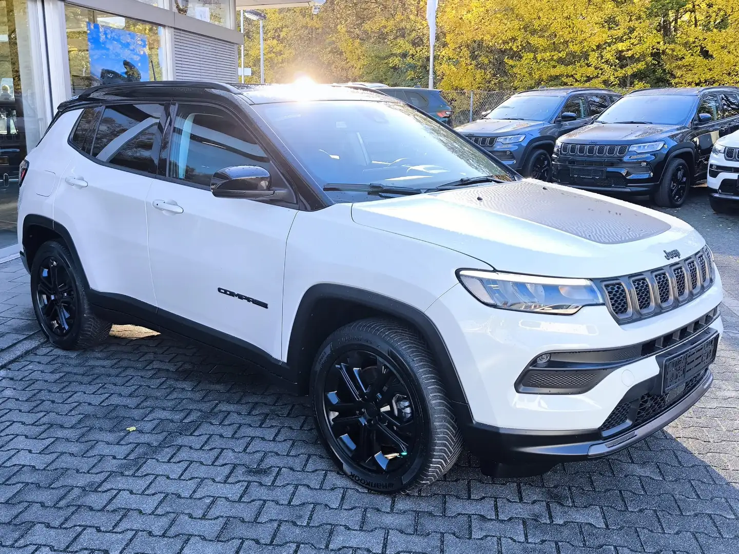 Jeep Compass Upland 4WD PHEV VIRTU+NAVI+SHZ+KAM+ACC+ Weiß - 2