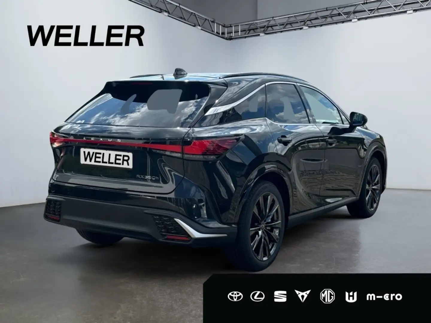 Lexus RX 450h (Plug-in-Hybrid) Luxury *LED*360°*Pano* Negru - 2