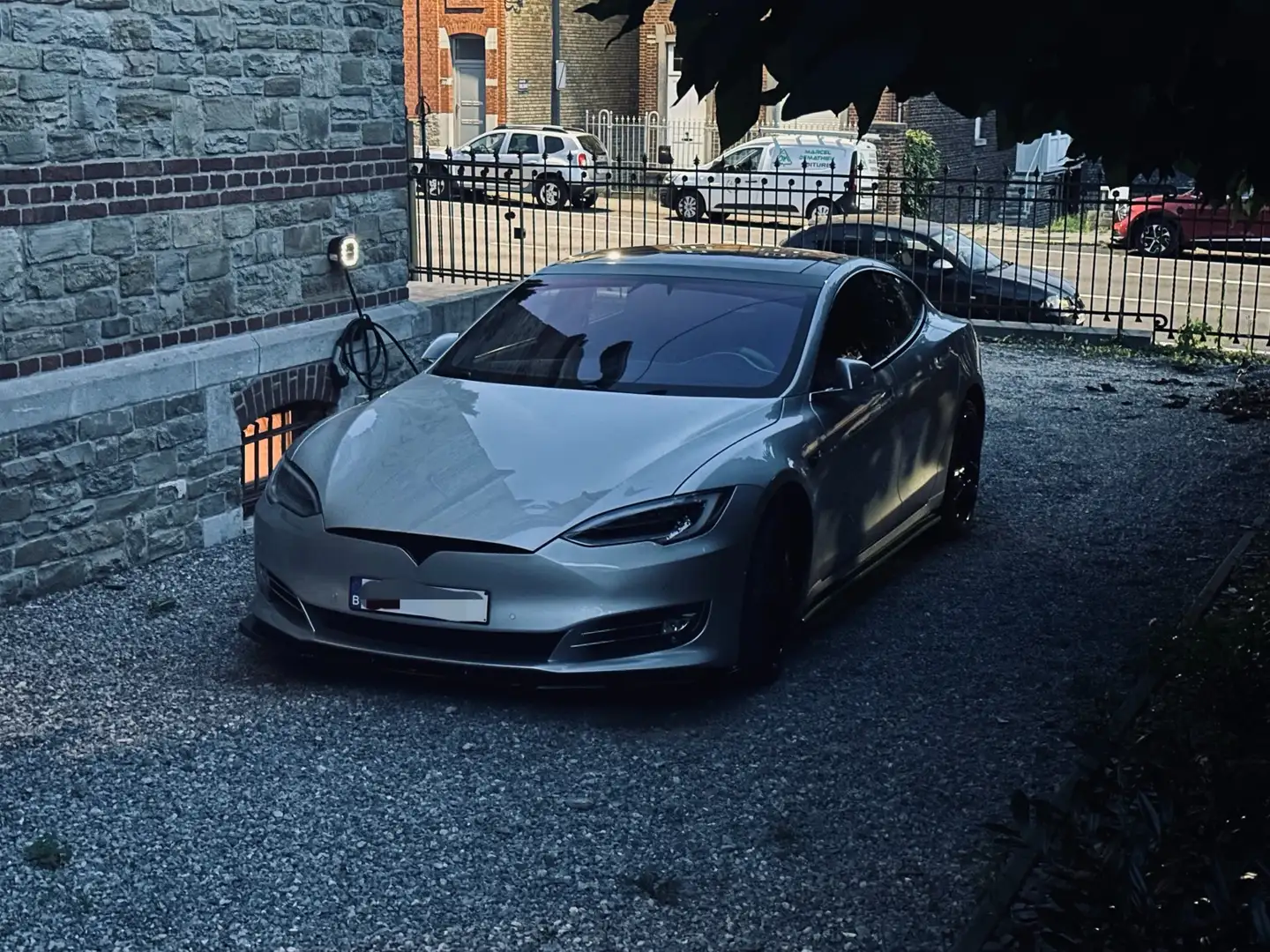 Tesla Model S P100D Ludicrous +| grande autonomie | Performance Argent - 1