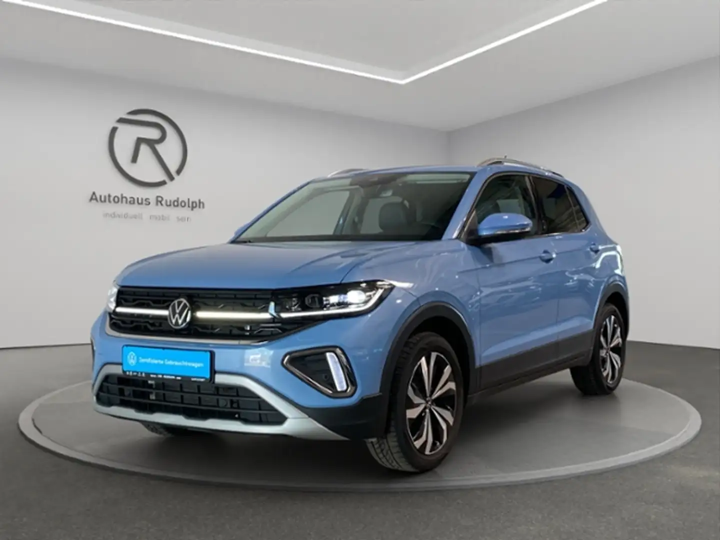 Volkswagen T-Cross 1.5 TSI DSG Style / Navi App-Connect RFK Blau - 2