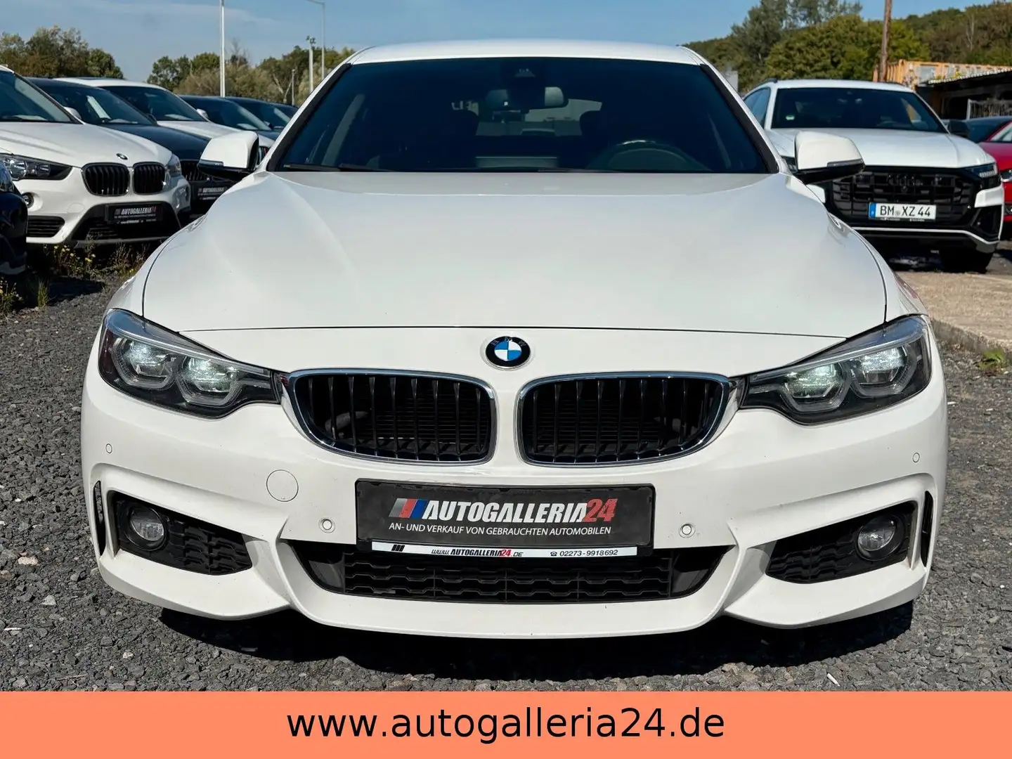 BMW 420 420d GC Aut. M SPORTPAKET Navi LED HUD Alarm Kam Weiß - 2