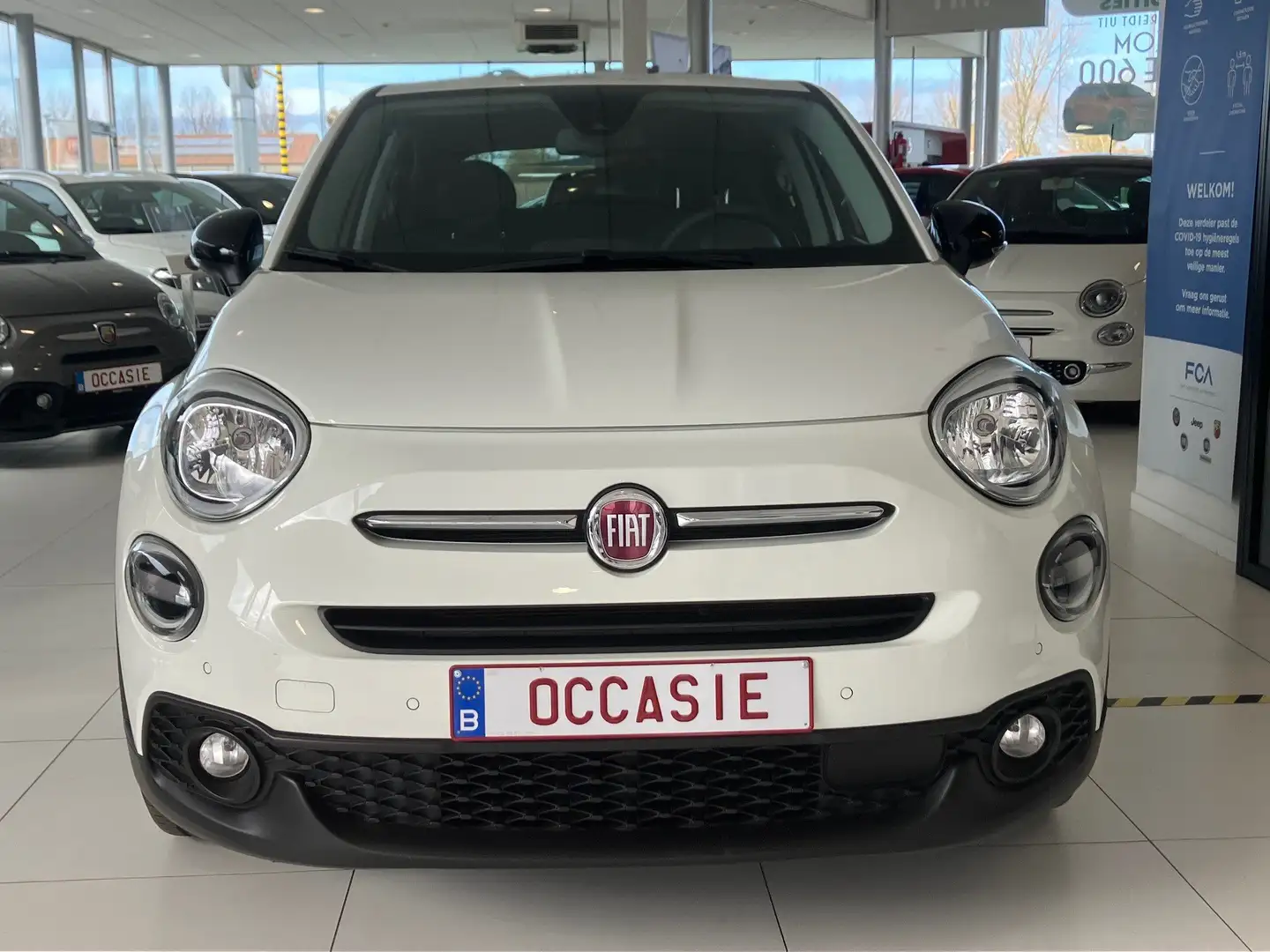 Fiat 500X HEY GOOGLE | 1.0 TURBO BENZINE 120 PK | GARANTIE! Blanc - 2
