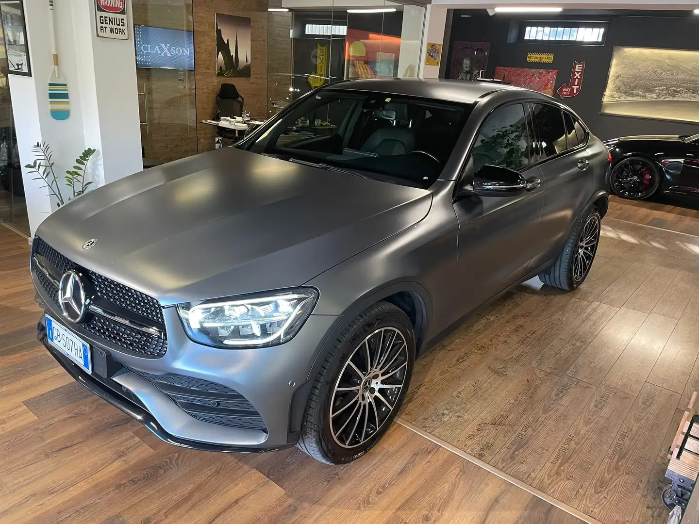 Mercedes-Benz GLC 200 GLC Coupe 200 d Premium Plus ANG  4matic auto Grigio - 1