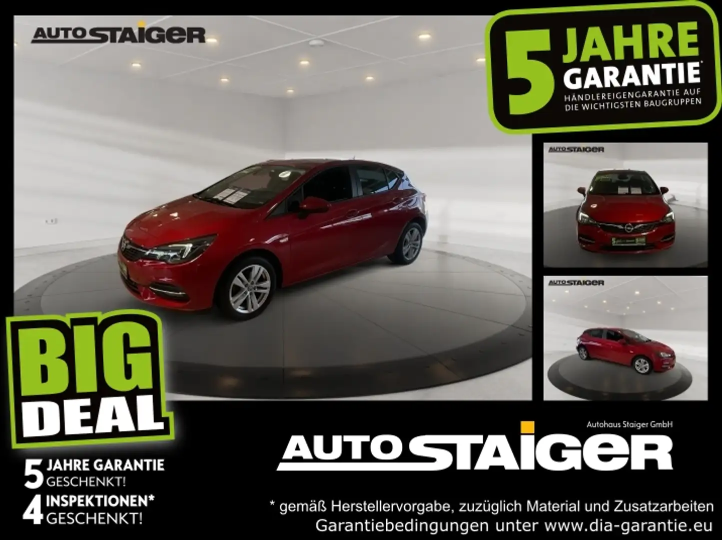 Opel Astra Edition Kamera, Winterpaket, PDC v + h,... Rood - 1