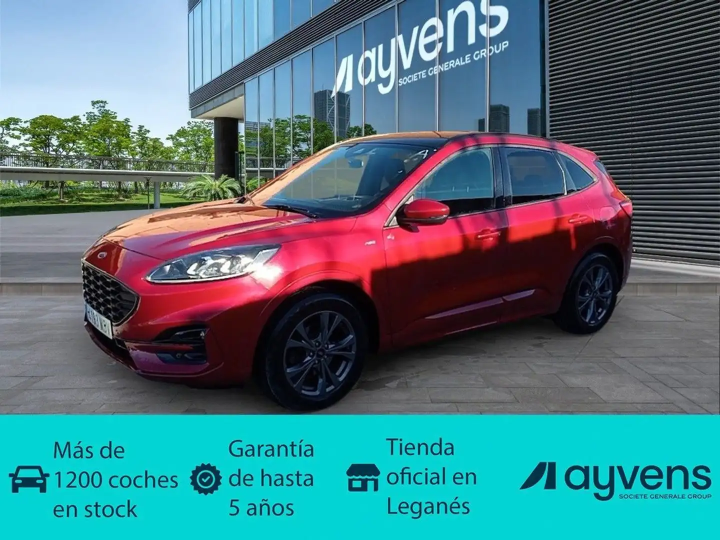 Ford Kuga 2.0 EcoBlue Titanium AWD 190 Aut. Rojo - 1
