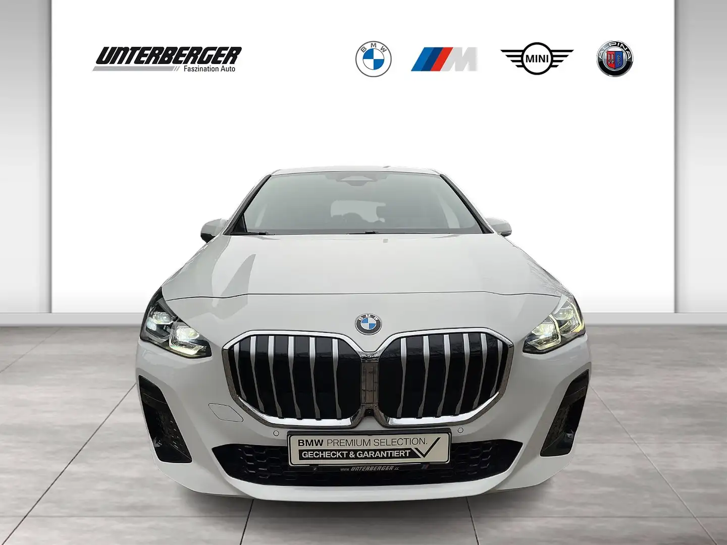 BMW 218 i Active Tourer M Sportpaket-Panorama Glasdach-Hea Weiß - 2