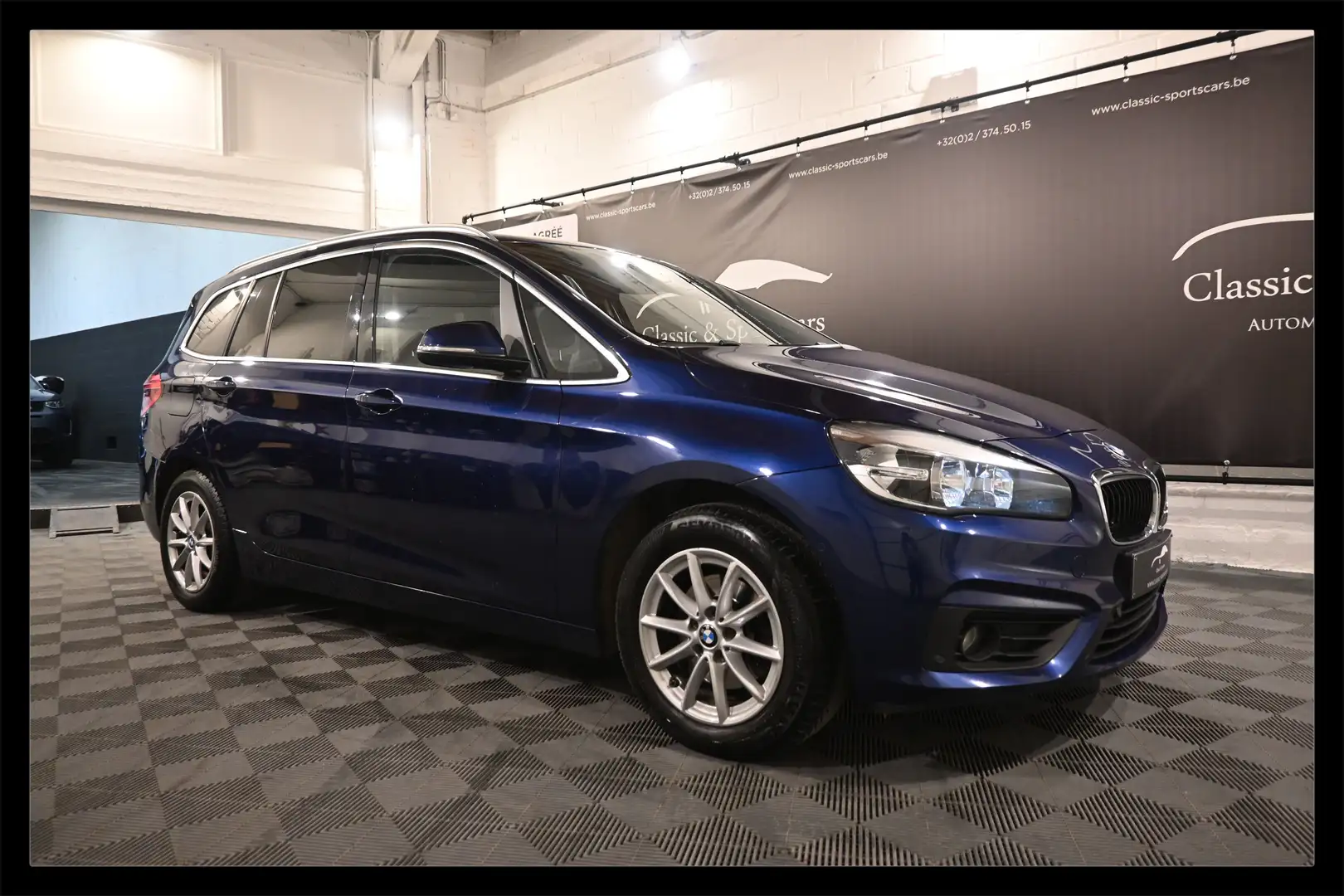 BMW 216 Gran Tourer d AdBlue EURO 6d /GPS NAVI /BLUETOOTH Bleu - 1
