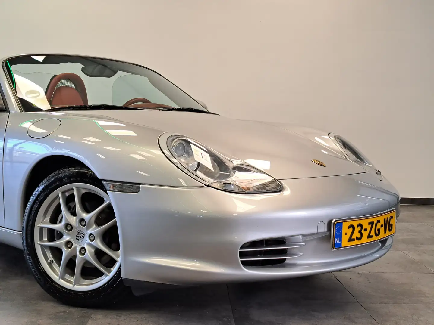 Porsche Boxster 2.7 Tiptronic Cruise/Climate NL Auto NAP Cabrio Grey - 2