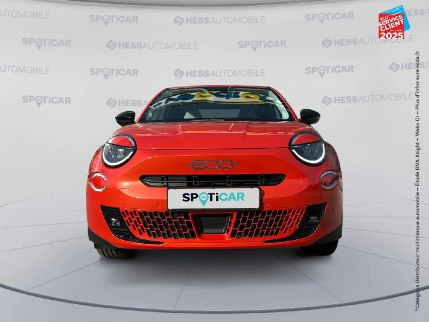 Fiat 600e e 156ch 54kWh La Prima Orange - 2